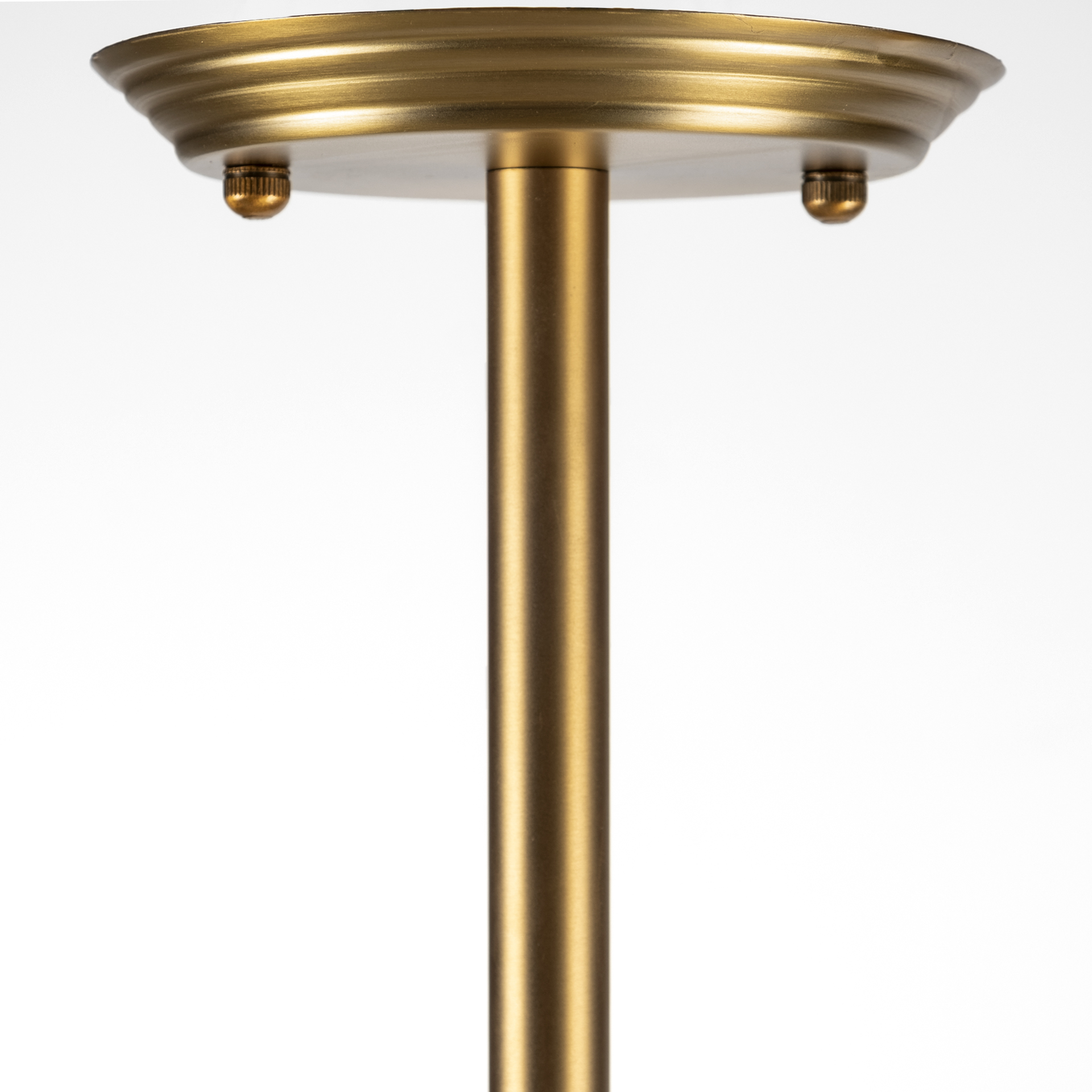rudyard glass globe and gold metal chandelier