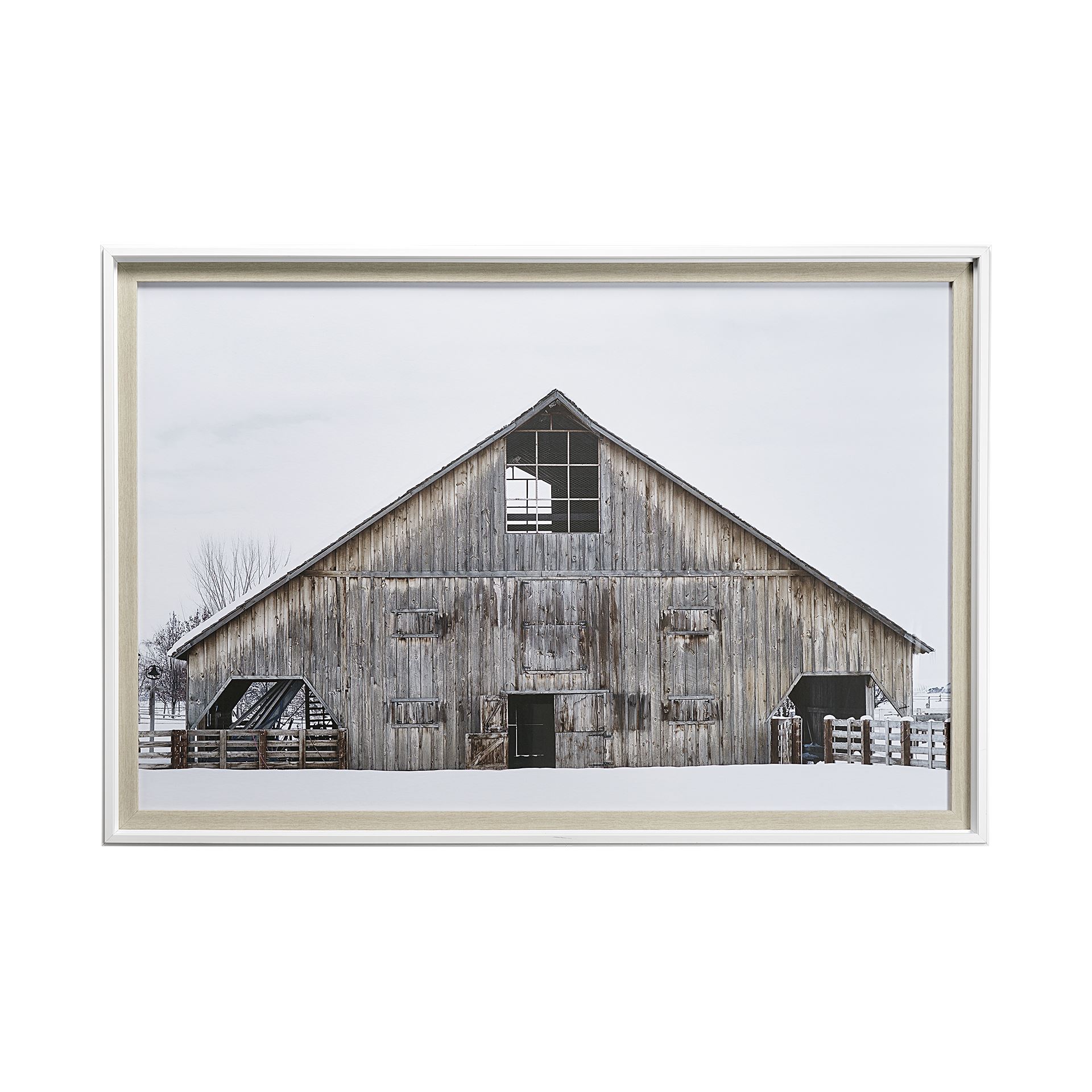 awhc barn 1 by chris dunker a framed art print matted under glass