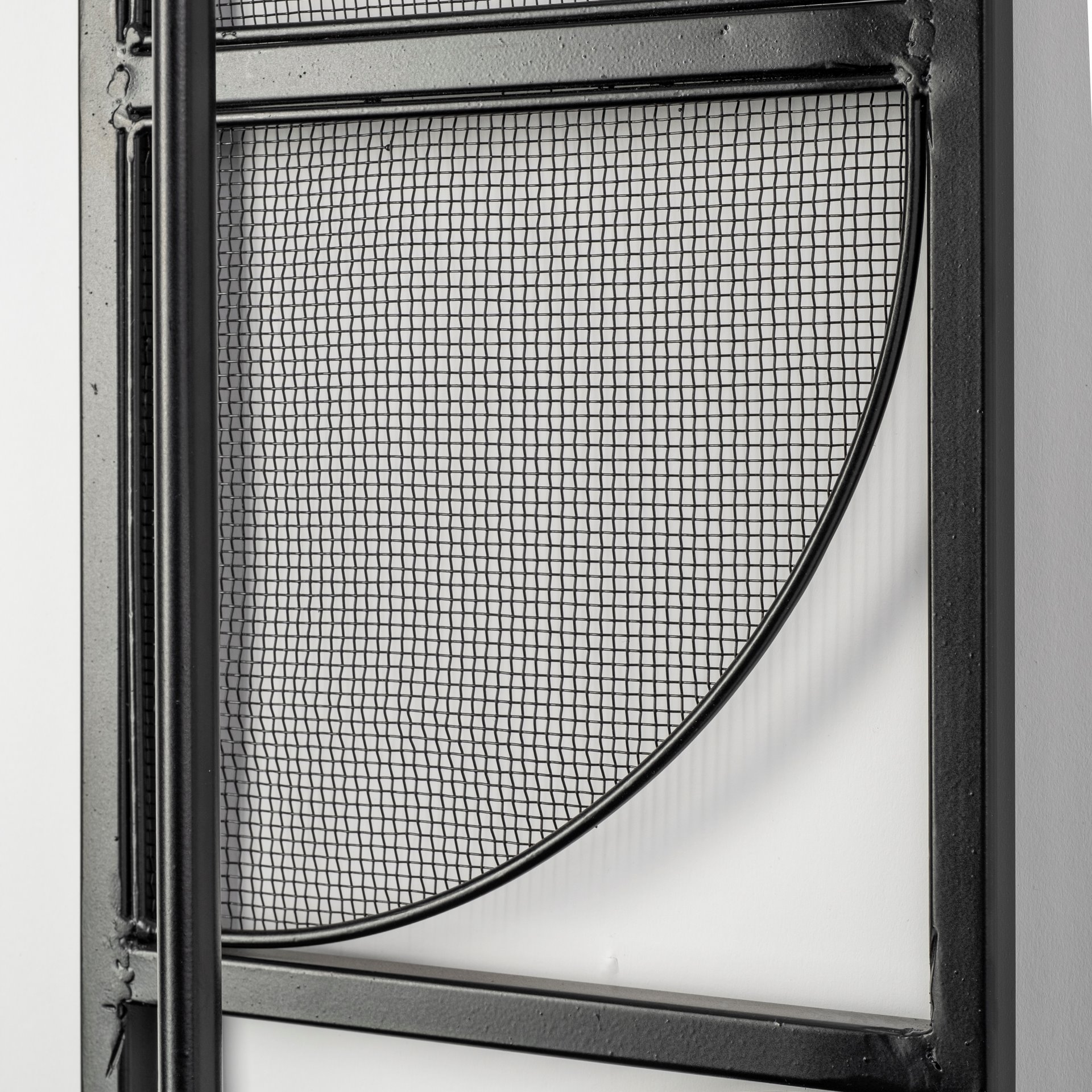 navin 10x46.5 black metal body white fabric shade rectangular wall sconce