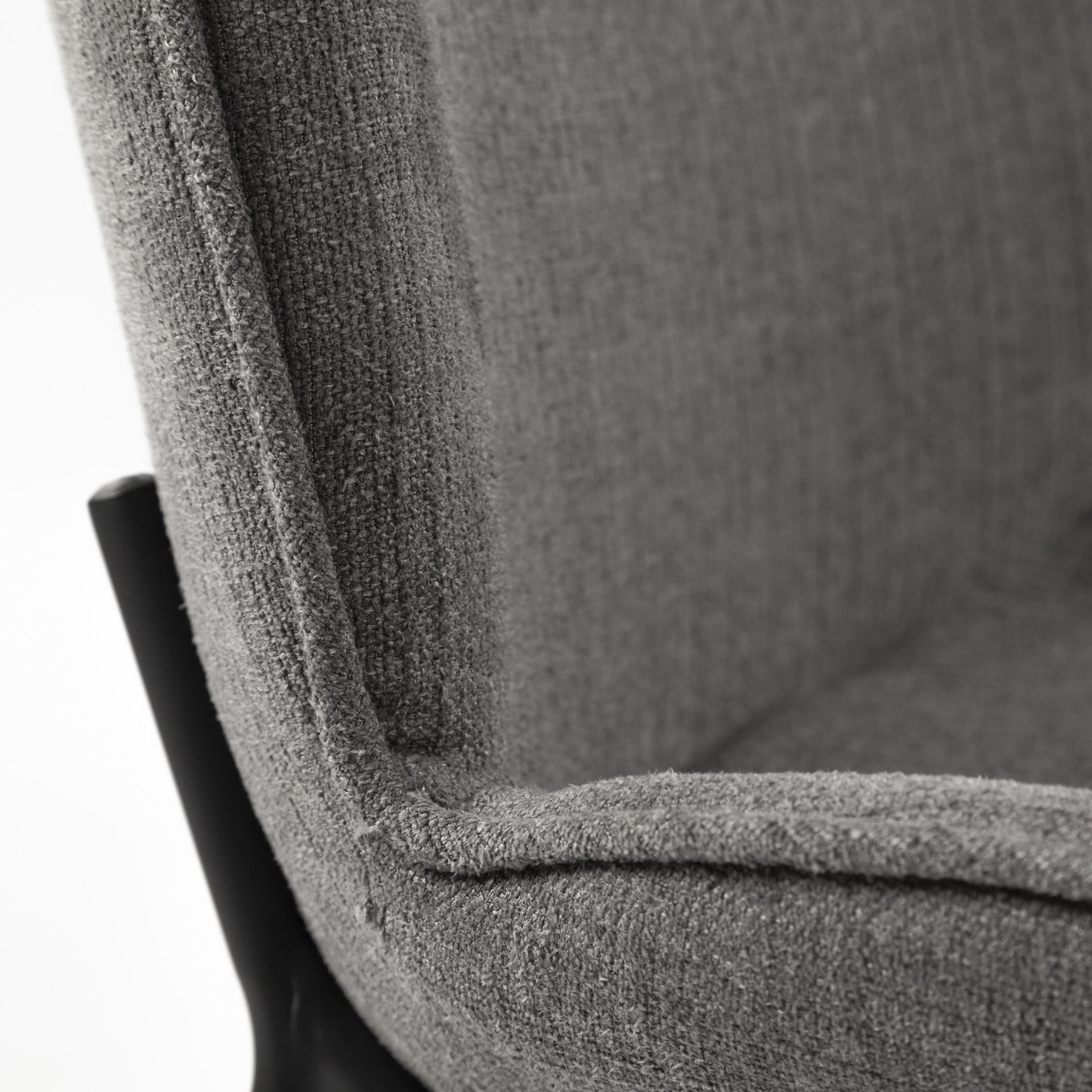 inala grey seat metal frame dining chair