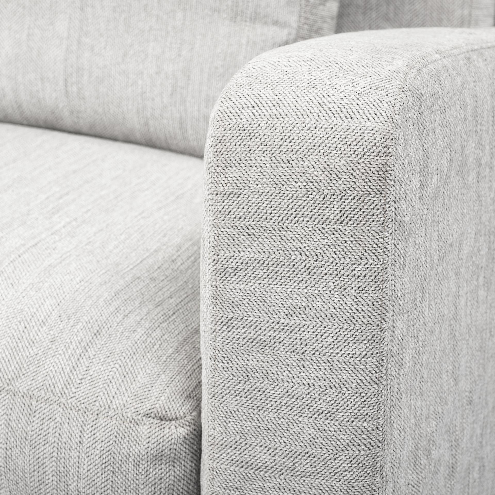 denly ii 92.5 x 38.25 x 34.5 frost gray slipcover three seater sofa