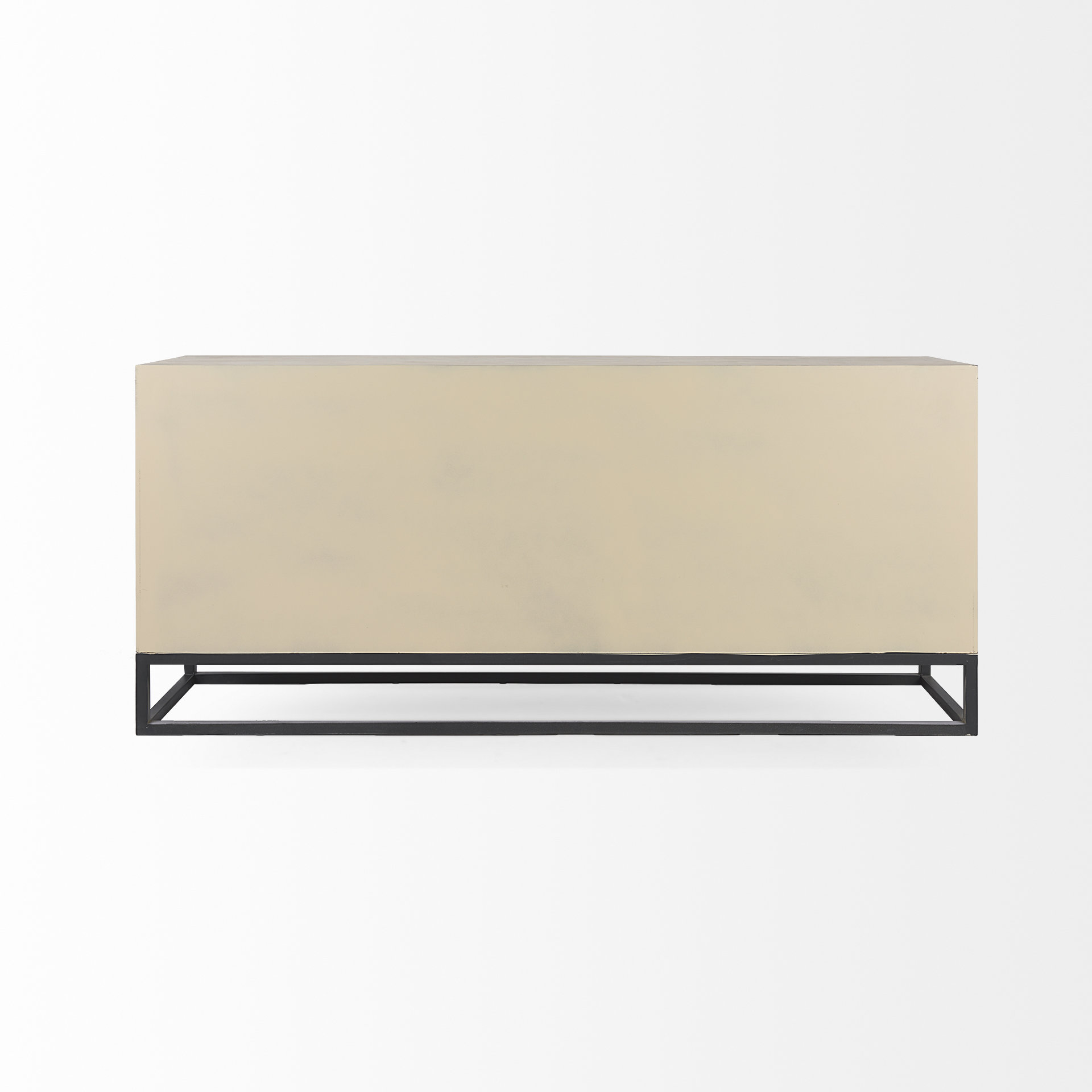genevieve ii light brown fir veneer 9 drawer sideboard