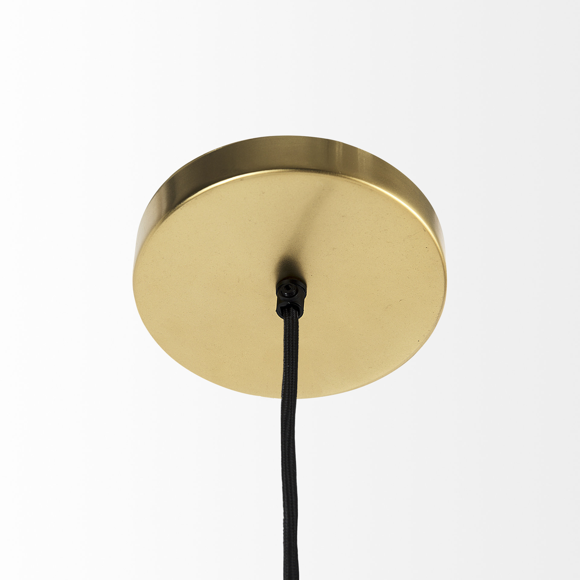 halycon 16.0l x 16.0w x 20.0h gold mesh and iron pendant light
