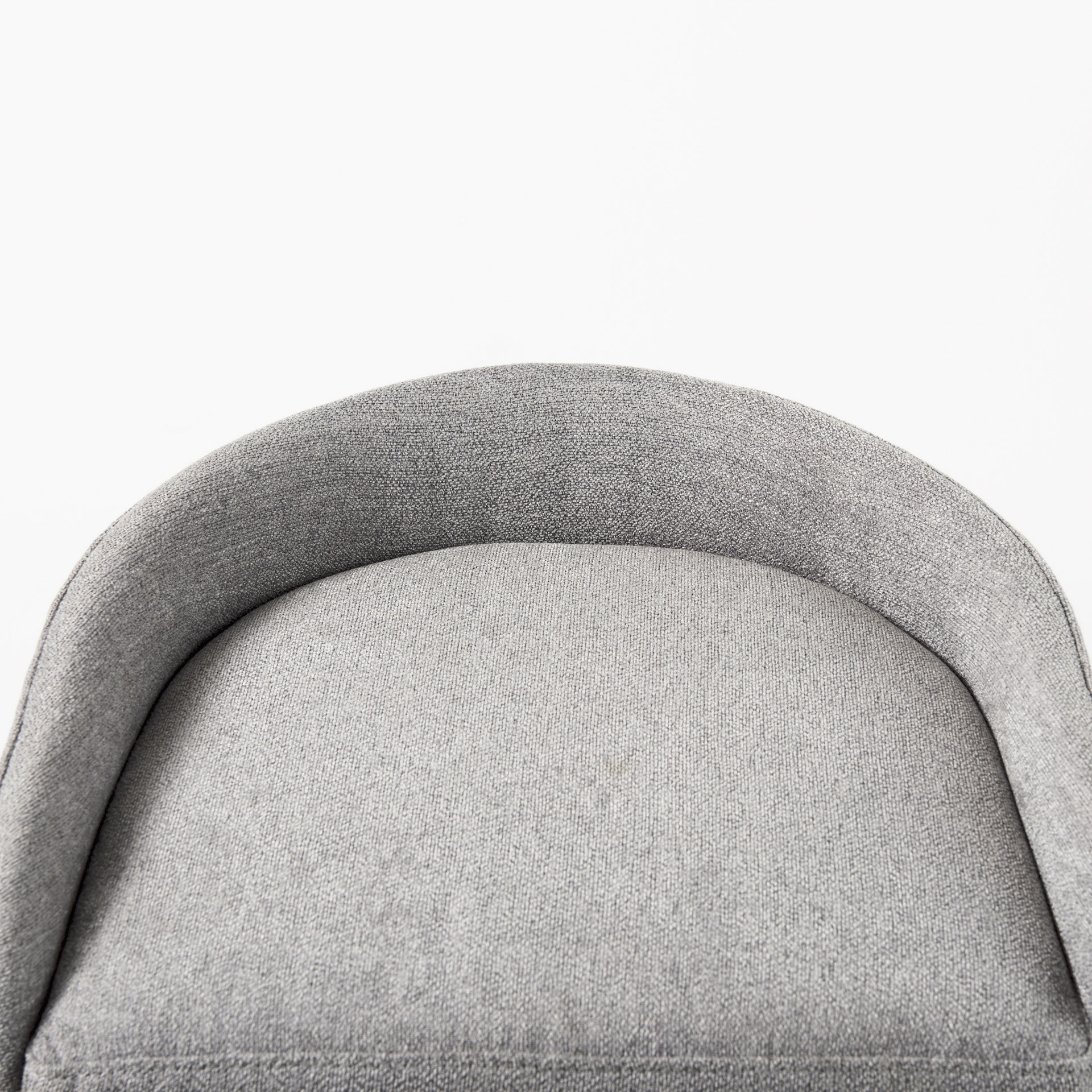 hollyfield ii gray fabric seat w/ gray metal base counter stool