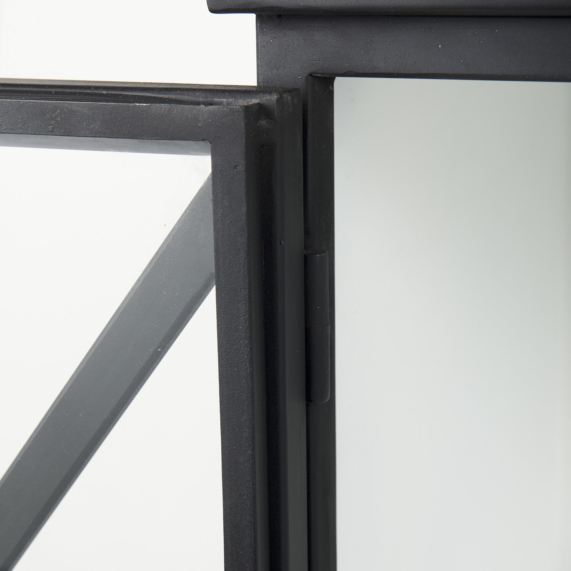 aurelia two door glass cabinet