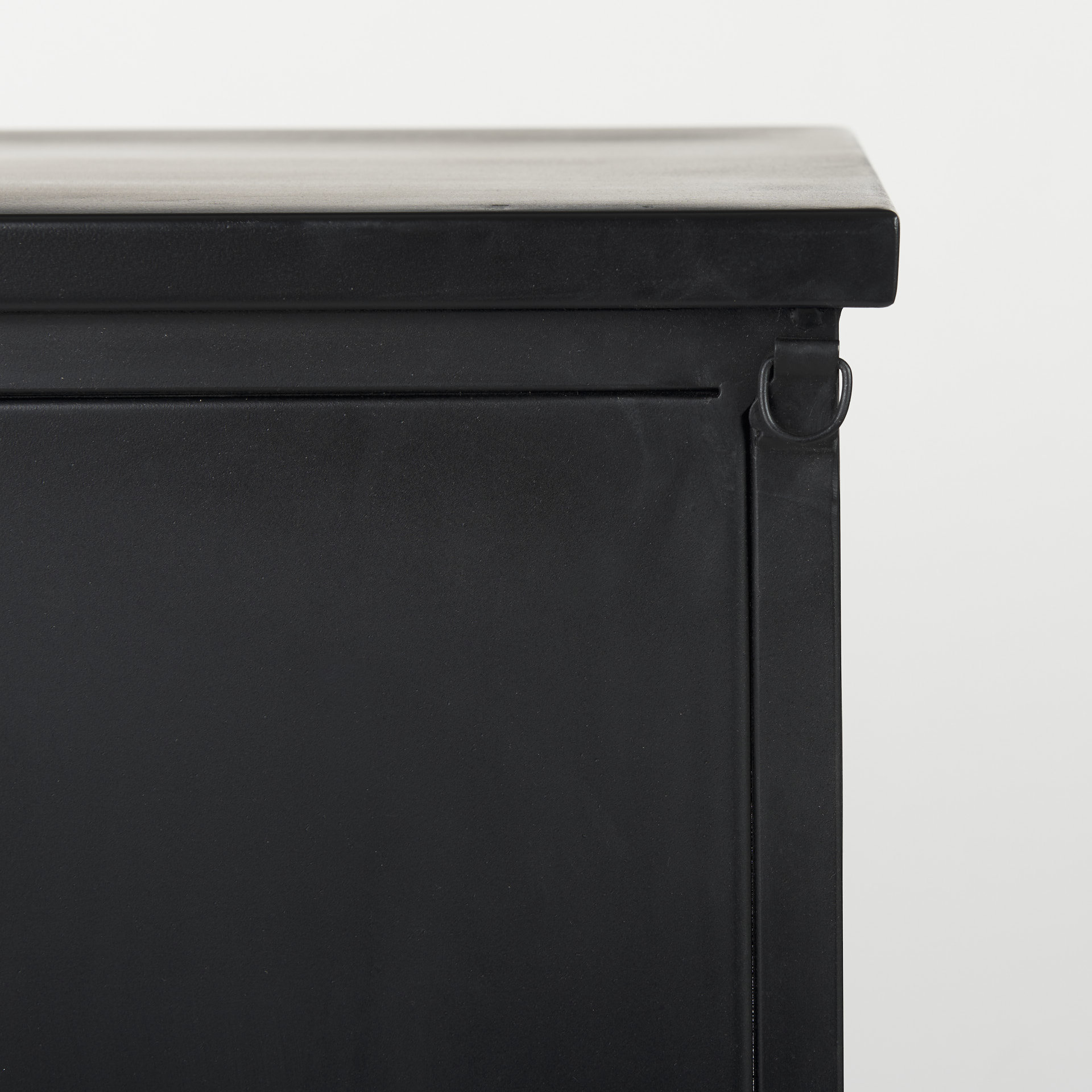 aurelia two door glass cabinet