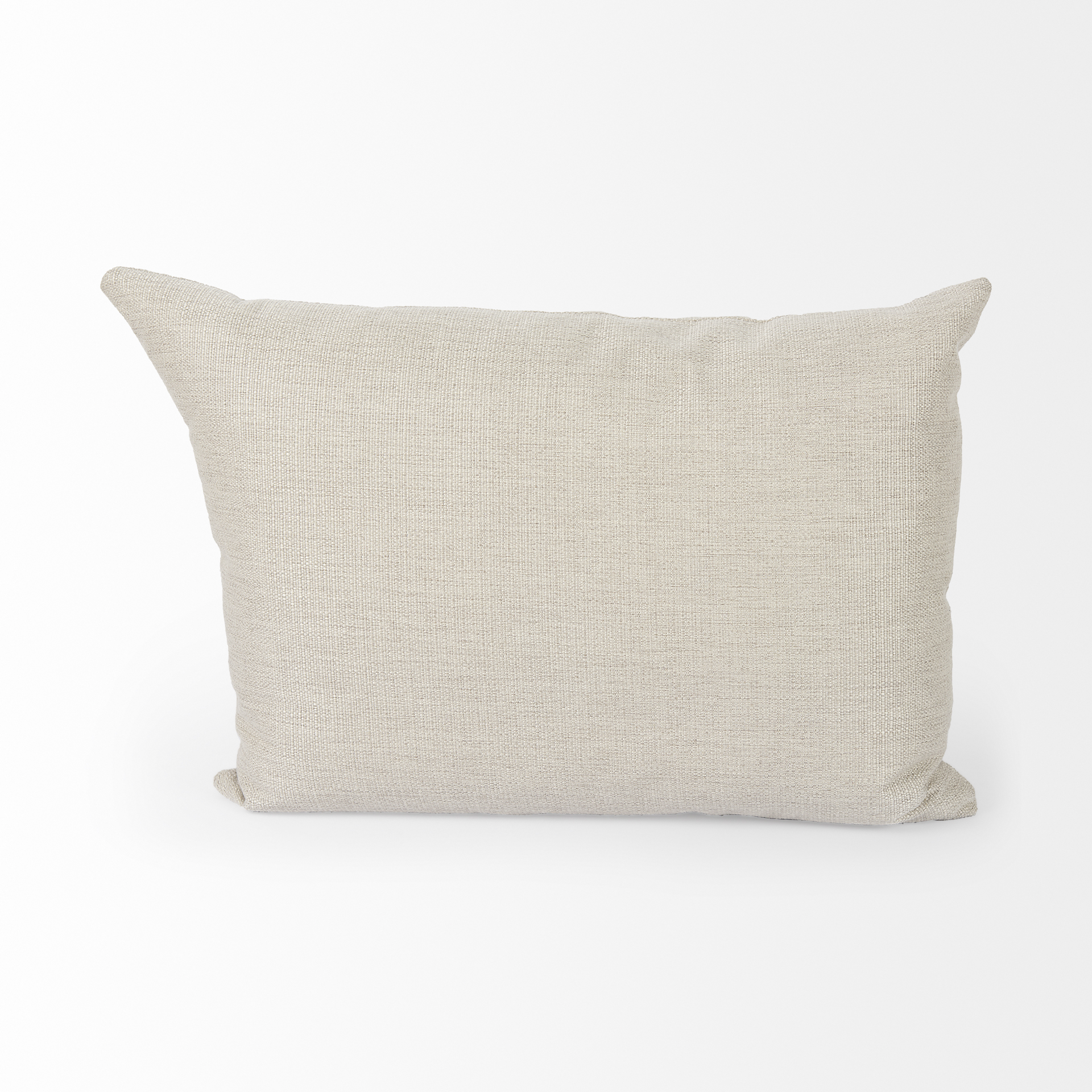 valence beige arm pillow sectional piece