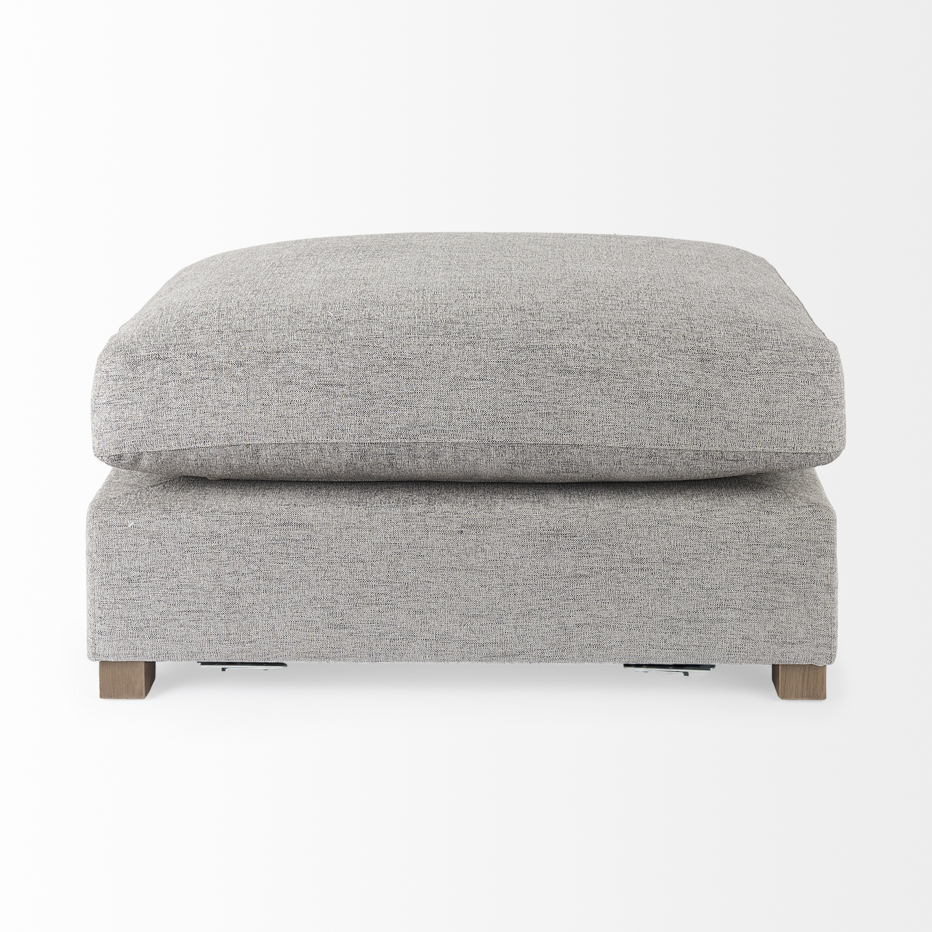 valence 38.6l x 26.0w x 17.7h medium gray 2/3 ottoman sectional piece