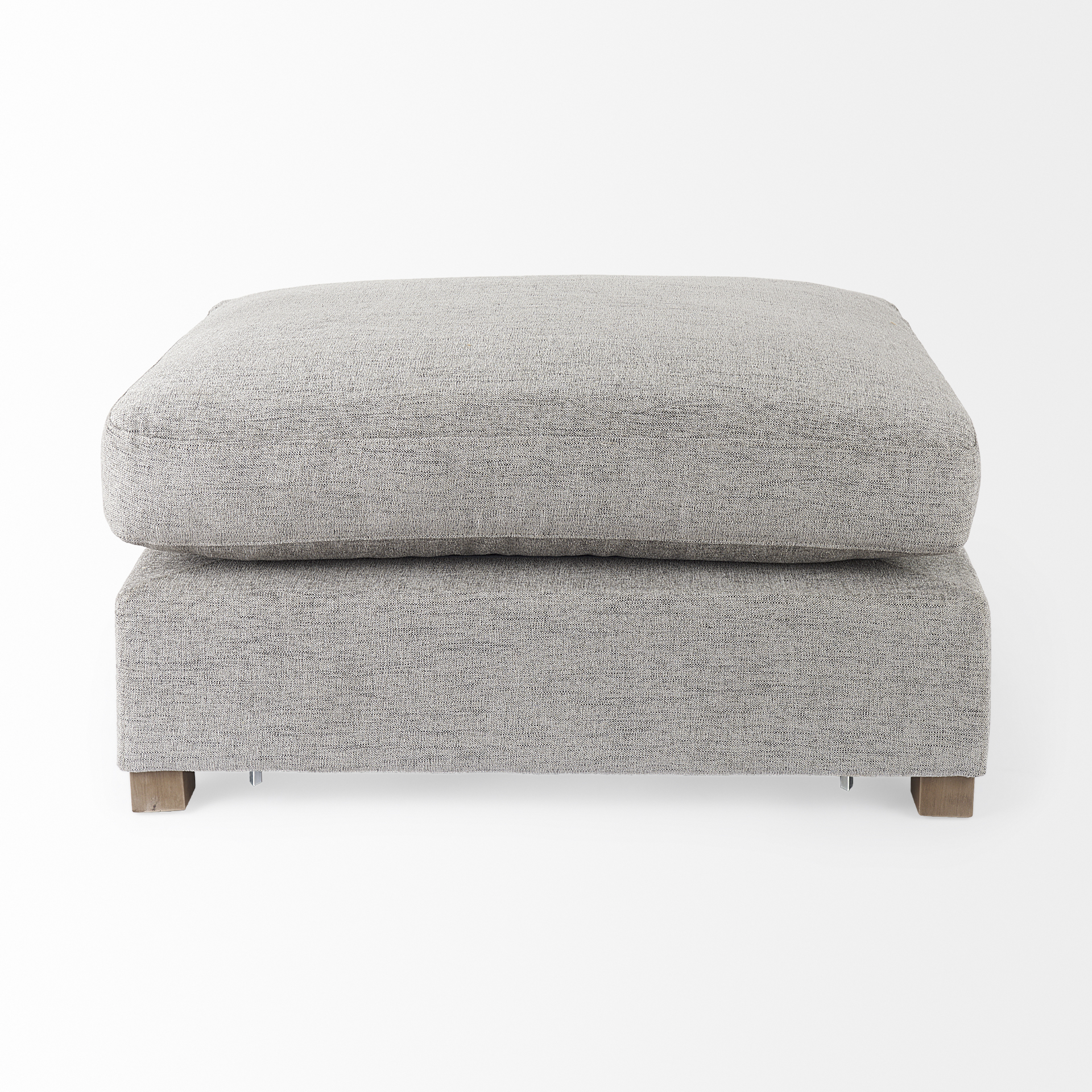 valence 38.6l x 26.0w x 17.7h medium gray 2/3 ottoman sectional piece