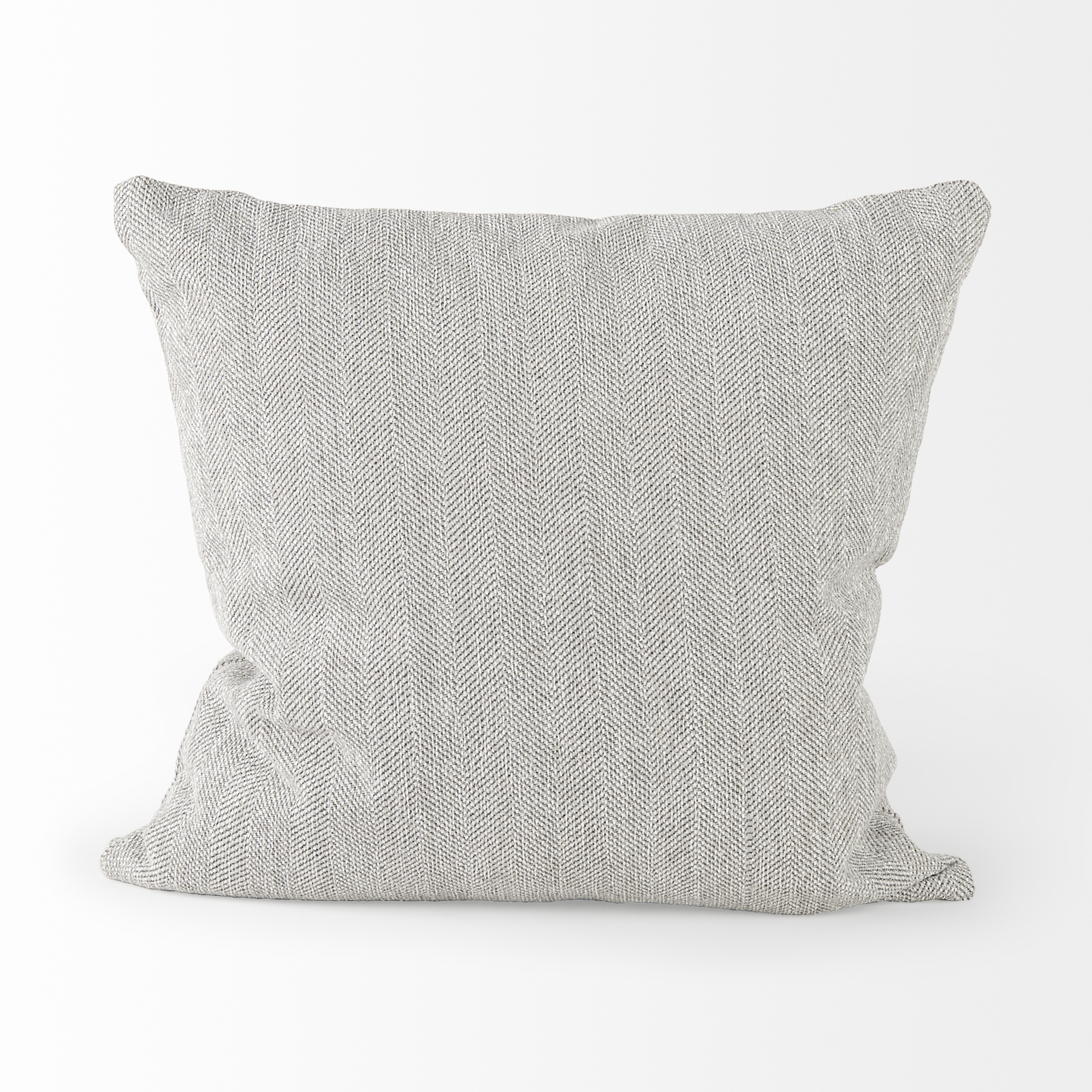 valence light gray throw pillow sectional piece