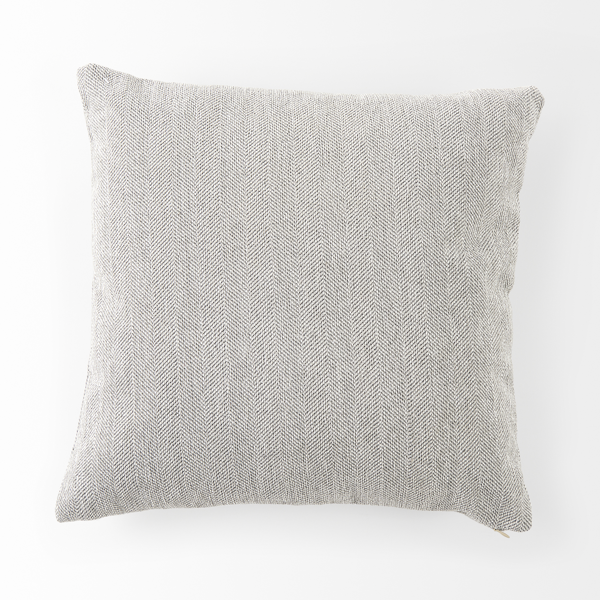 valence light gray throw pillow sectional piece
