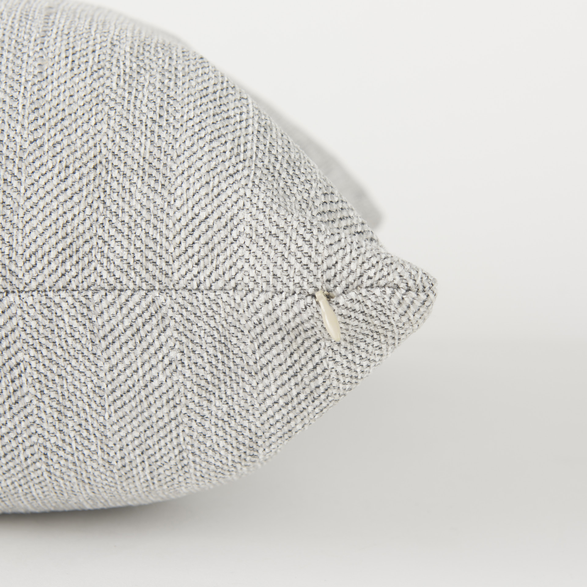 valence light gray throw pillow sectional piece