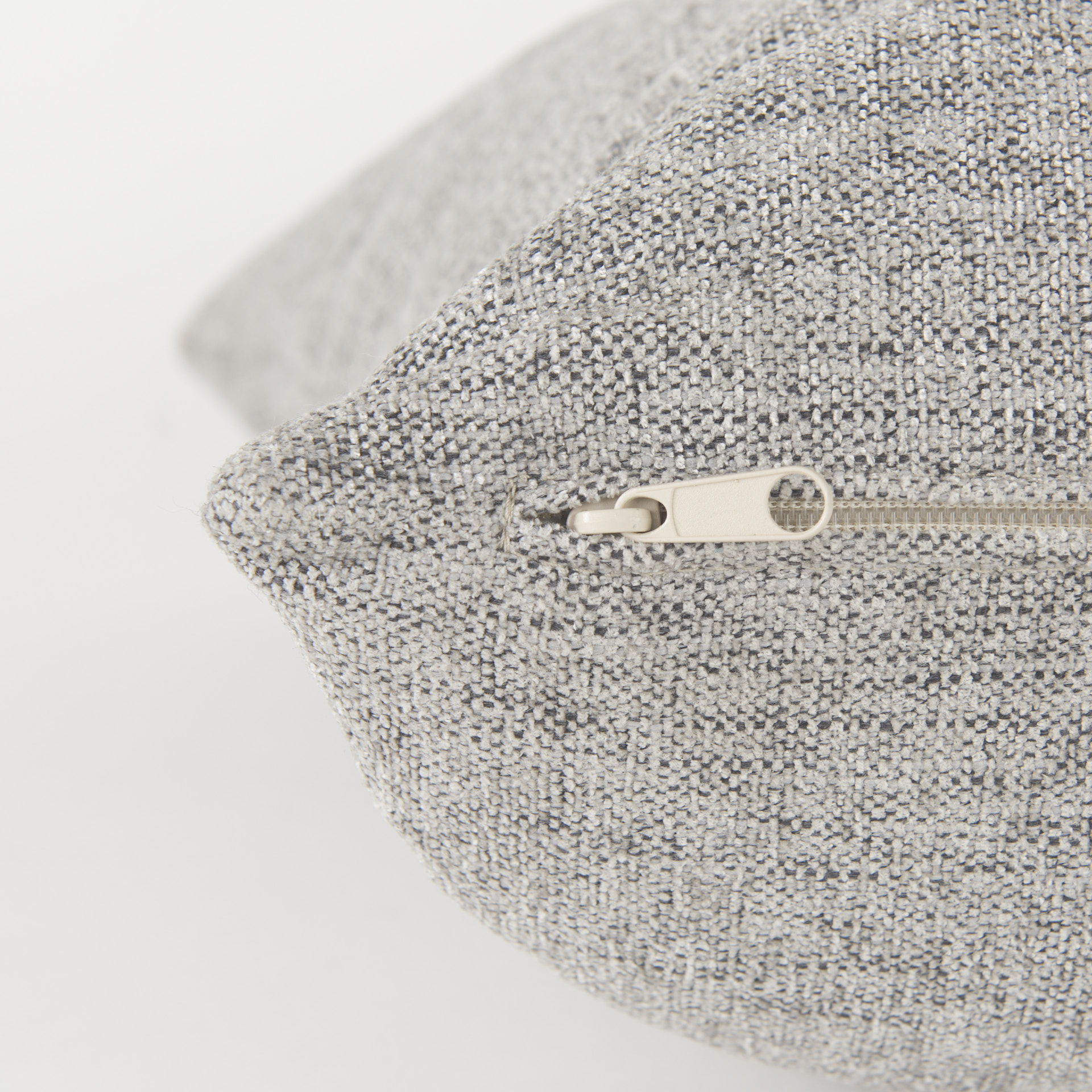 valence medium gray arm pillow sectional piece