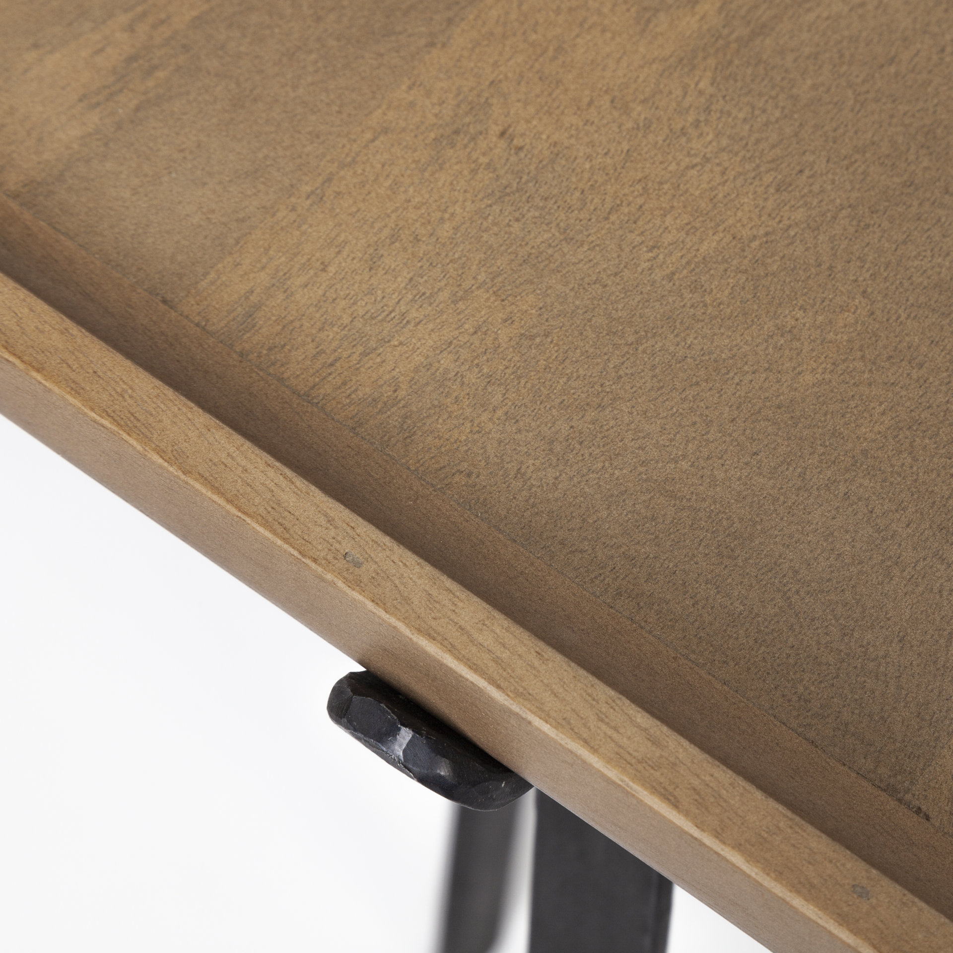 helios ii 60l x 14w x 29h rectangular brown raised edge top console table