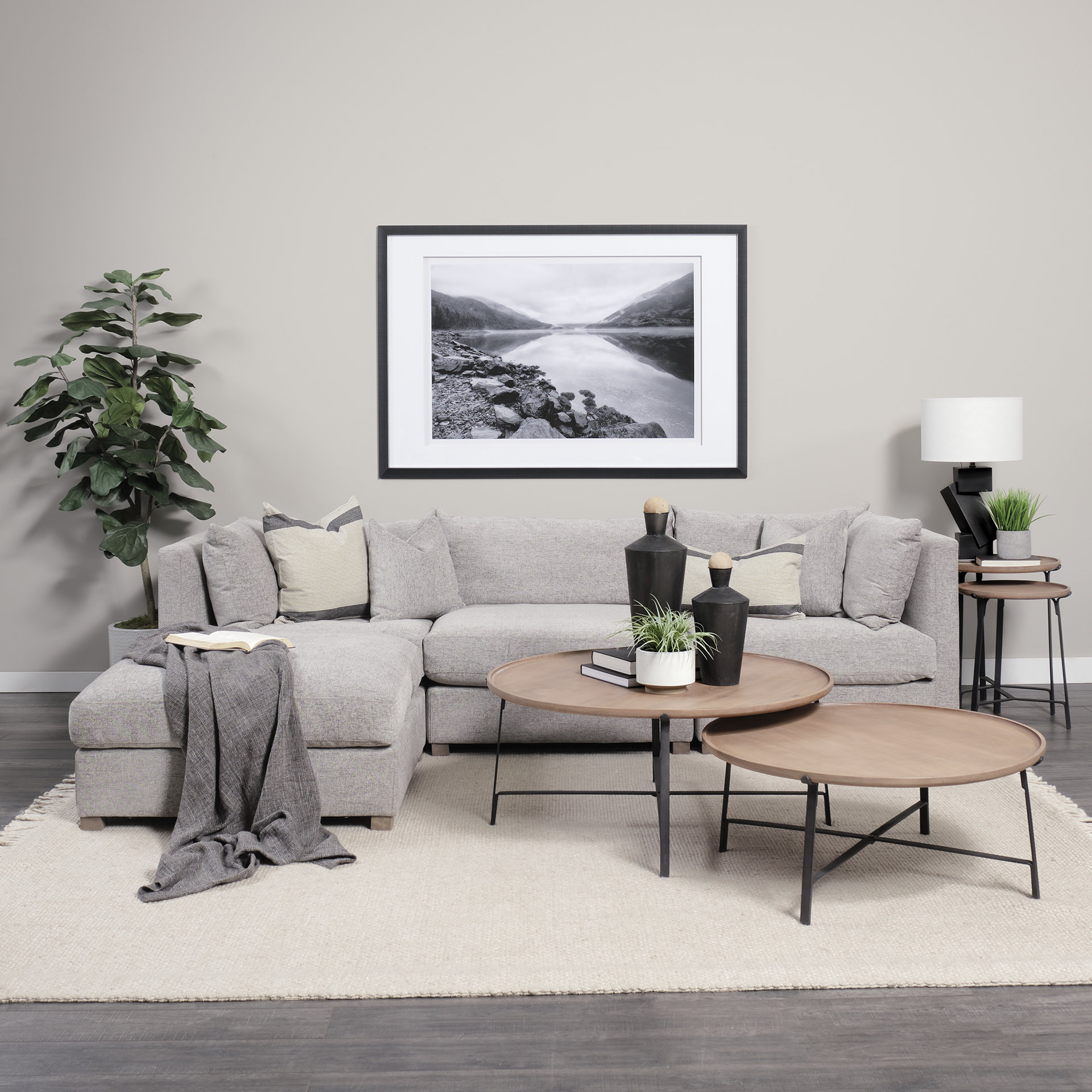 valence medium gray throw pillow sectional piece