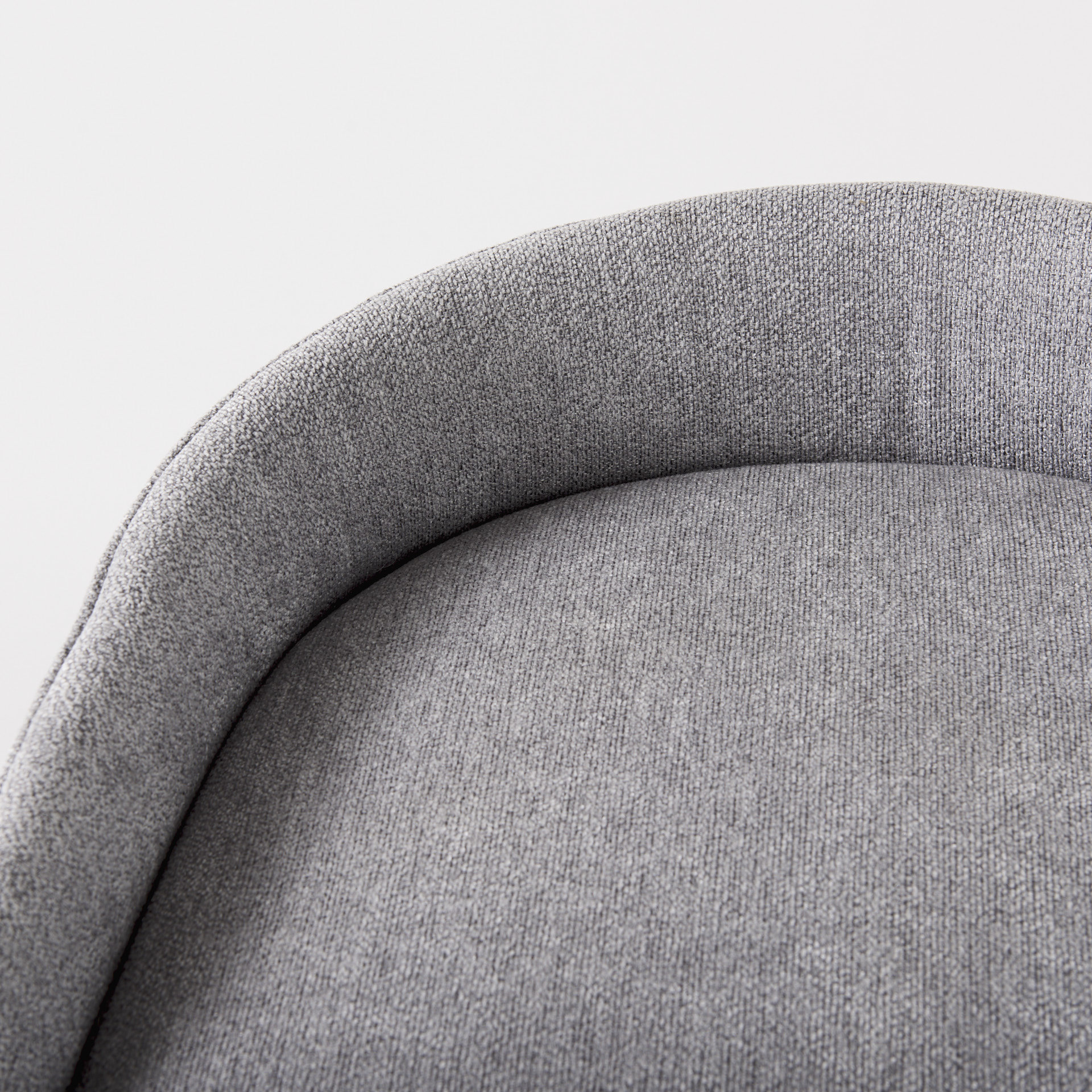 hollyfield ii gray fabric seat w/ gray metal base bar stool