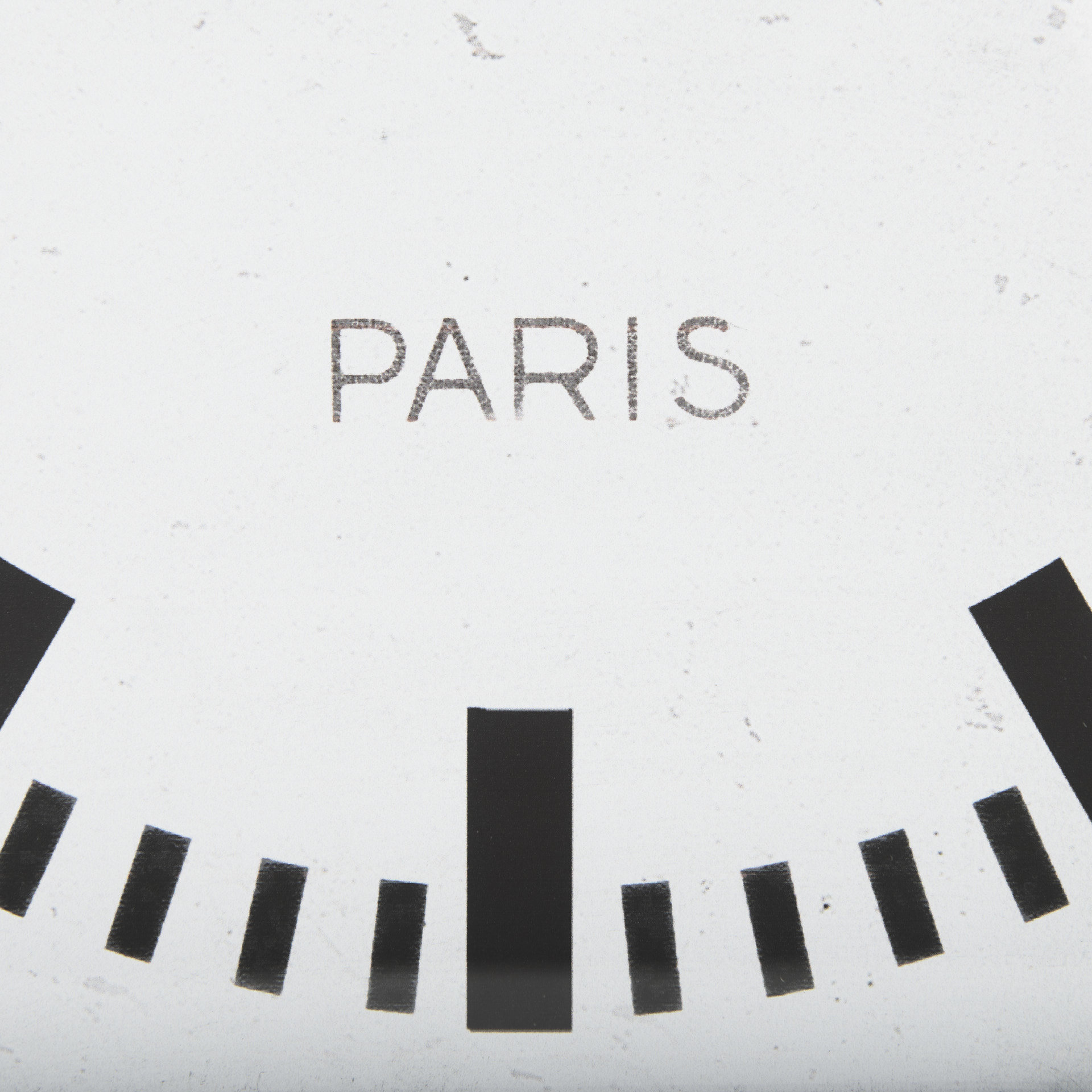 felix gray metal square table clock