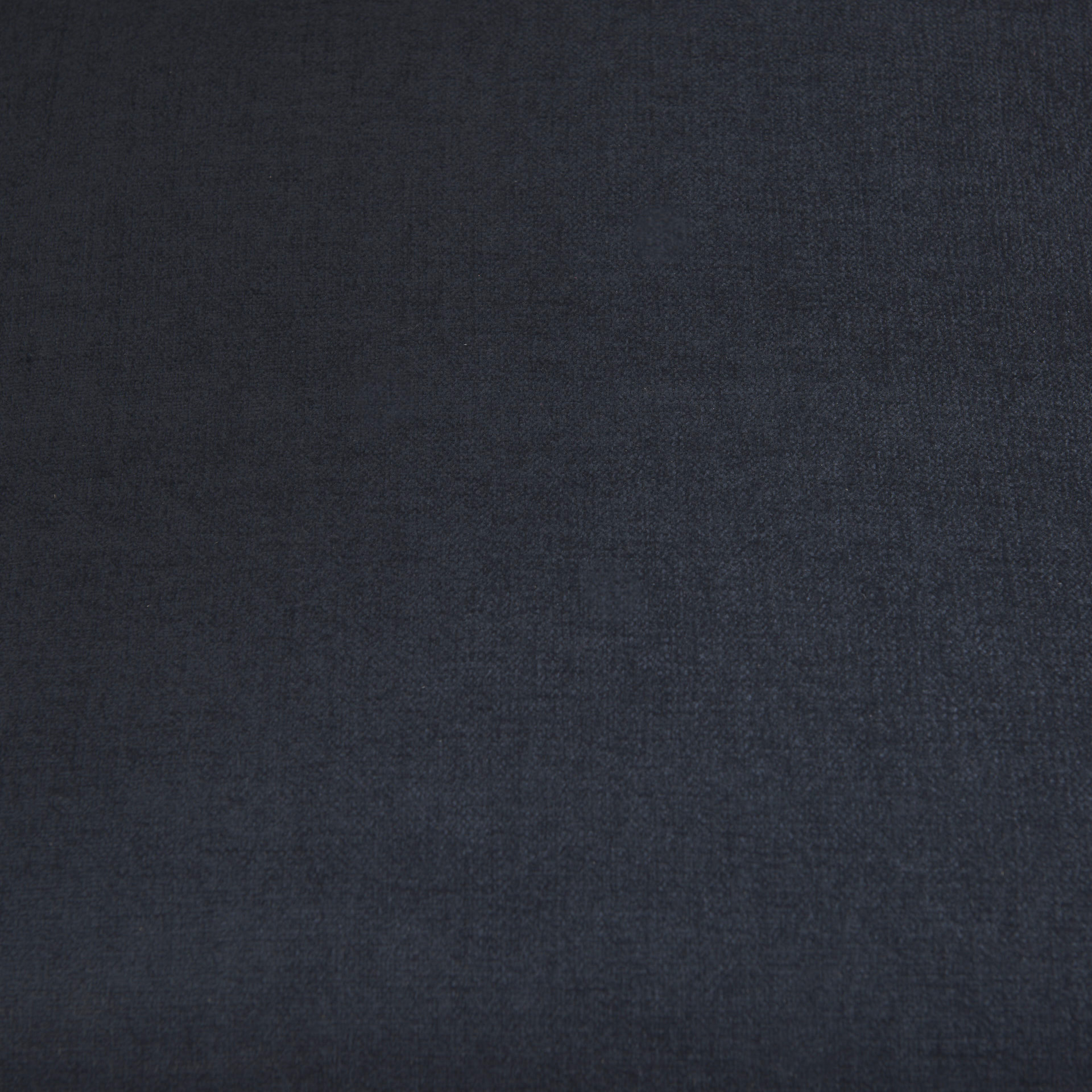 brooks 90.2l x 34.8w x 33.5h navy blue fabric three seater sofa w/ medium brown wooden legs