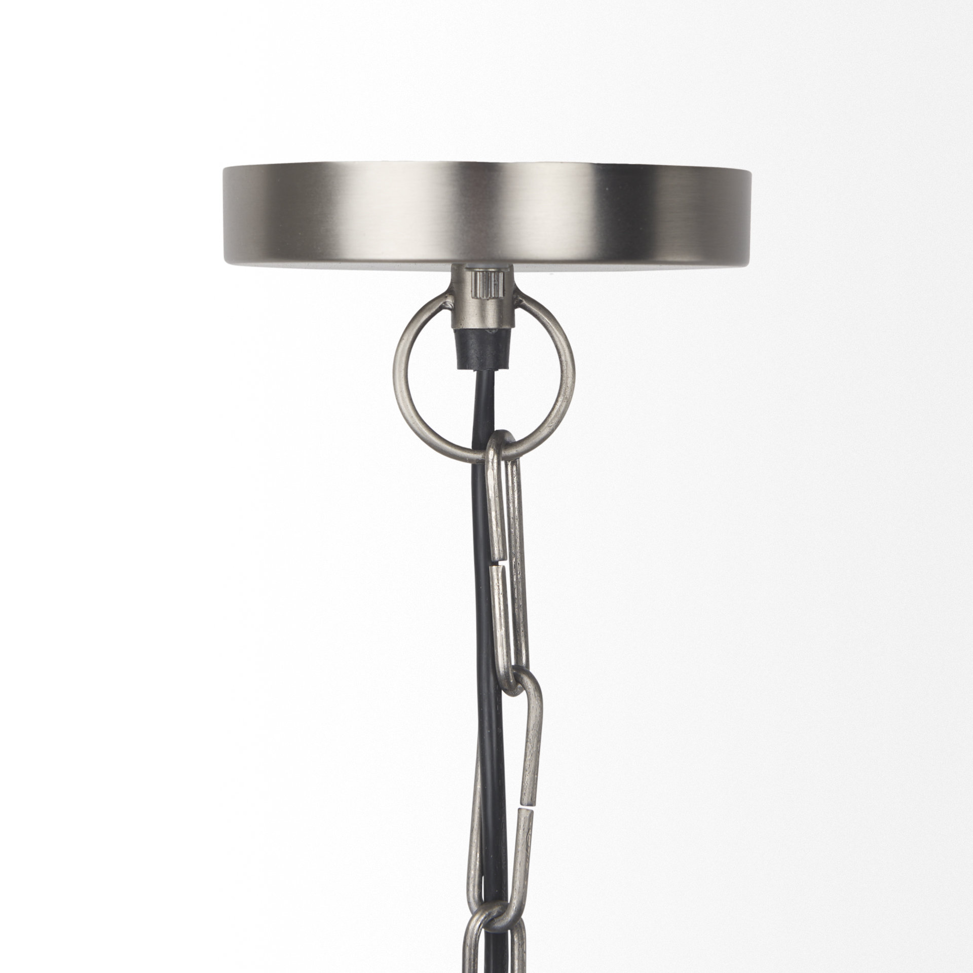leighton 15.0l x 15.0w x 20.0h antique nickel pendant light