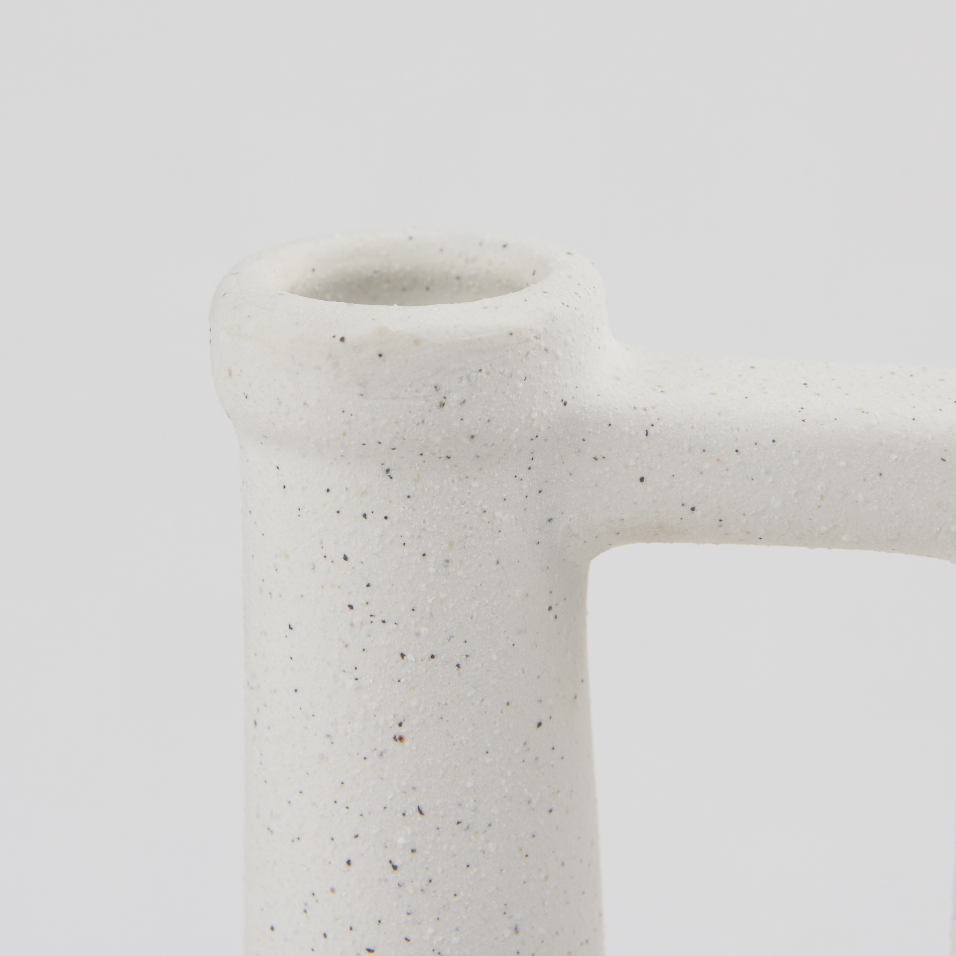burton 17.1h large white ceramic jug vase