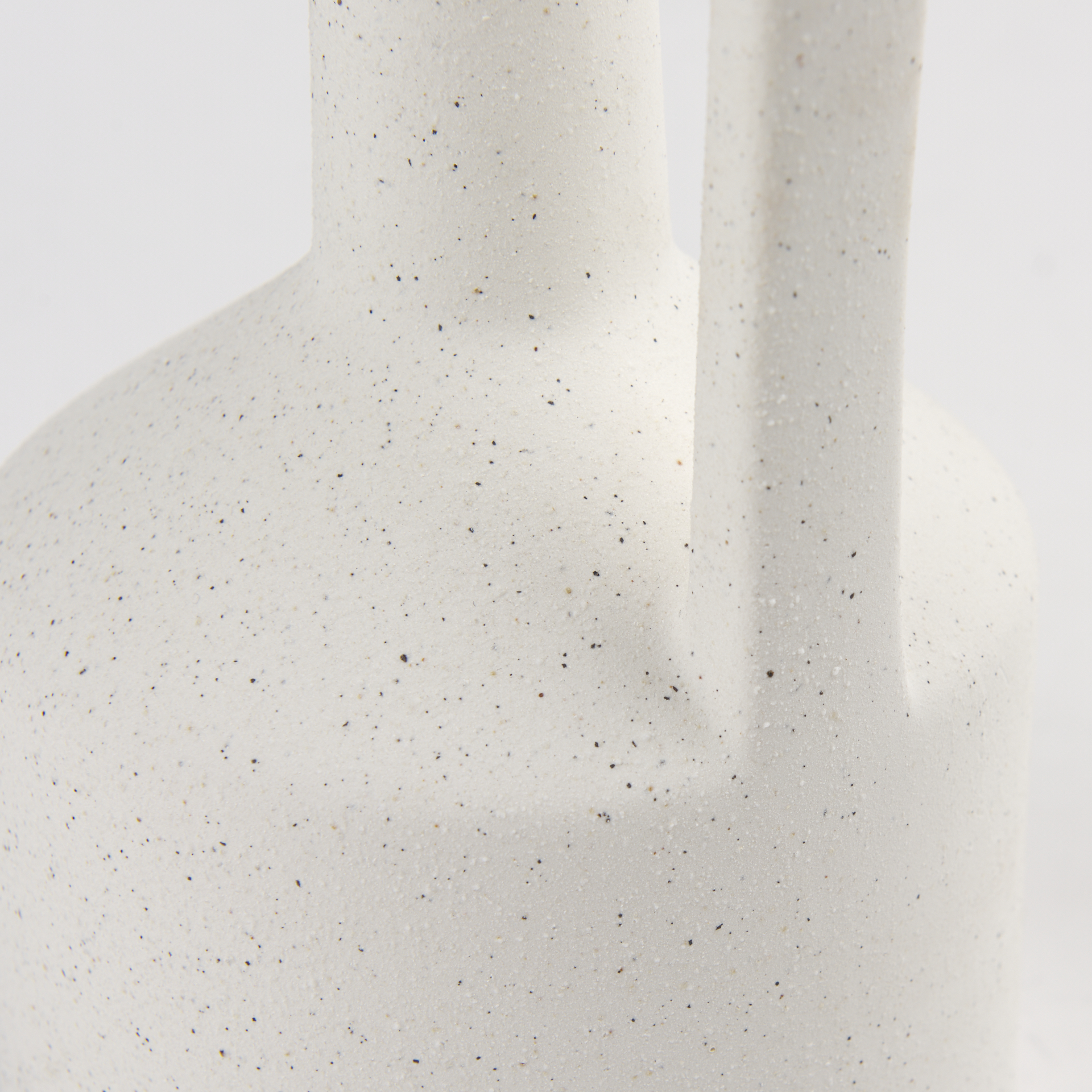 burton 17.1h large white ceramic jug vase