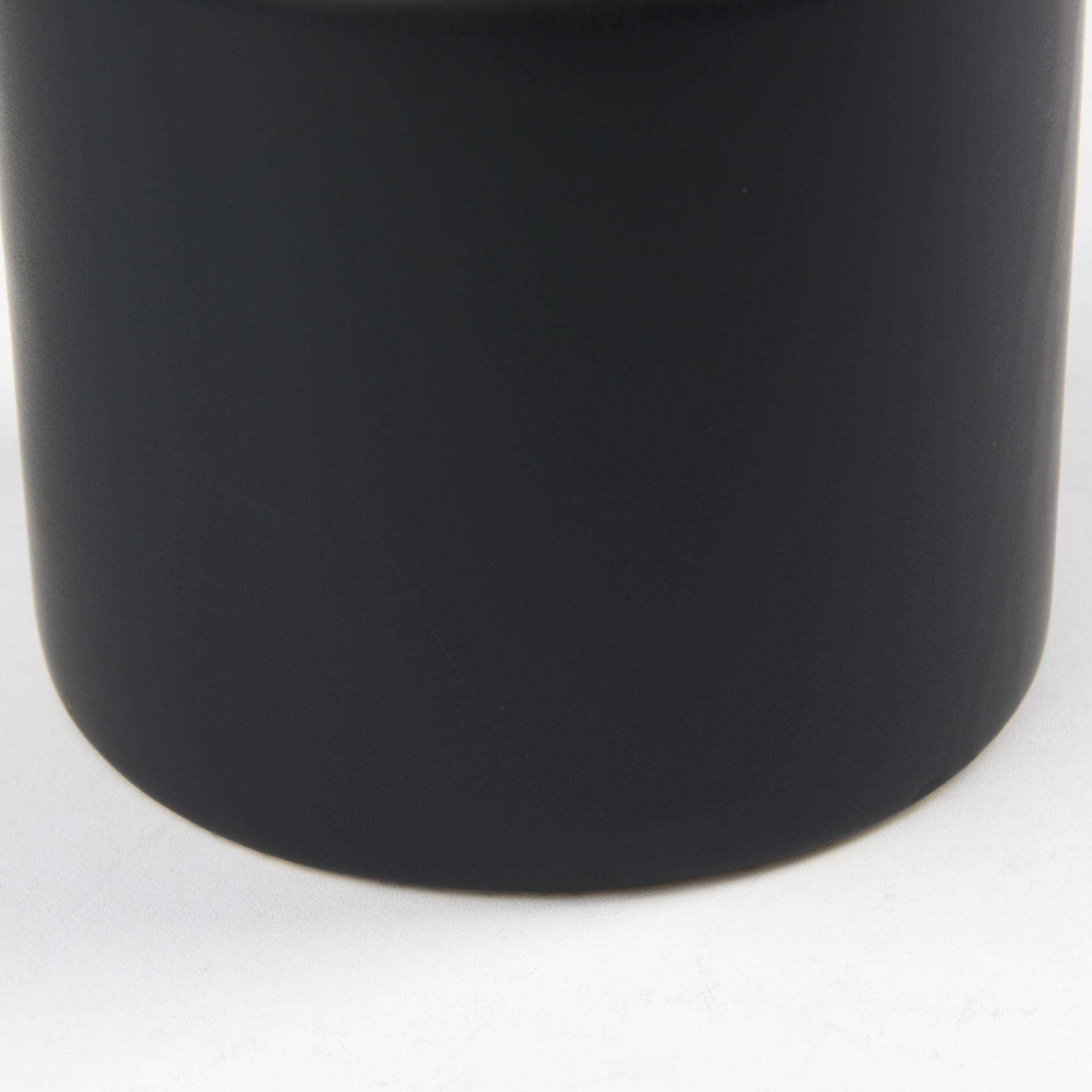 Burton 17.1H Large Matte Black Ceramic Jug Vase