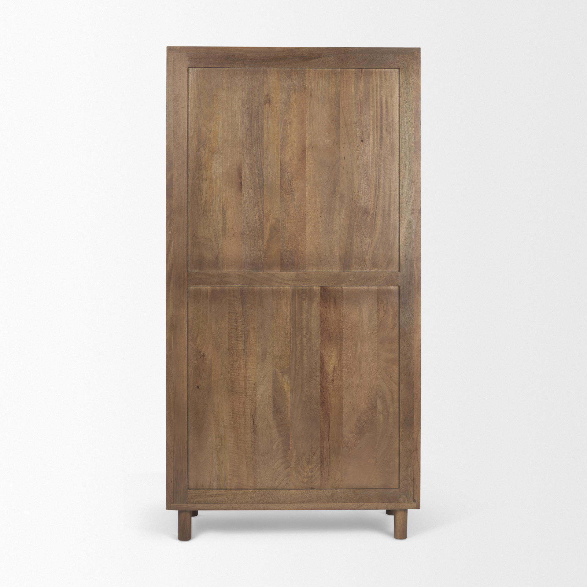 astrid 36.0l x 17.0w x 70.0h medium brown solid wood armoire