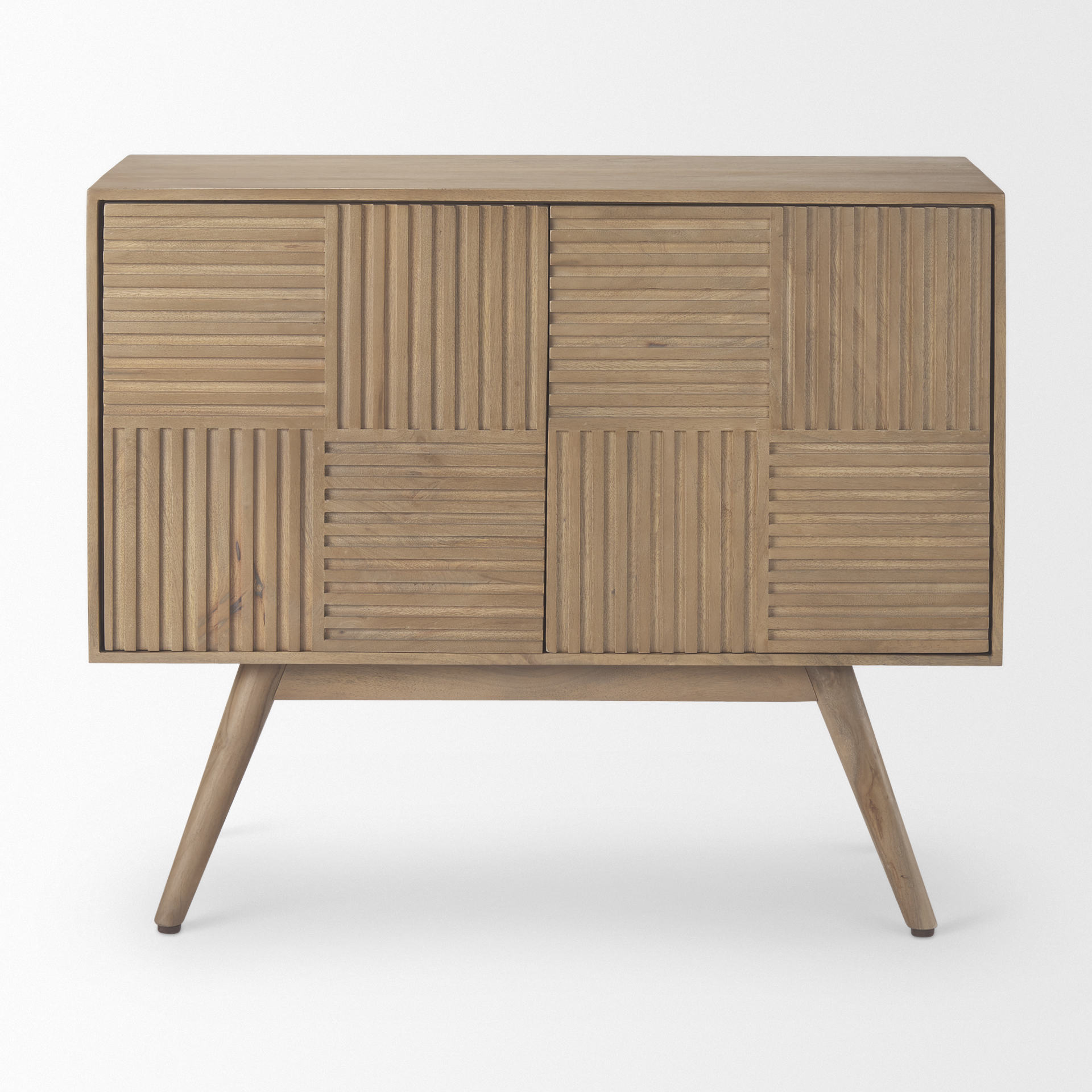 sable 37.0l x 17.0w x 30.5h light brown wood accent cabinet