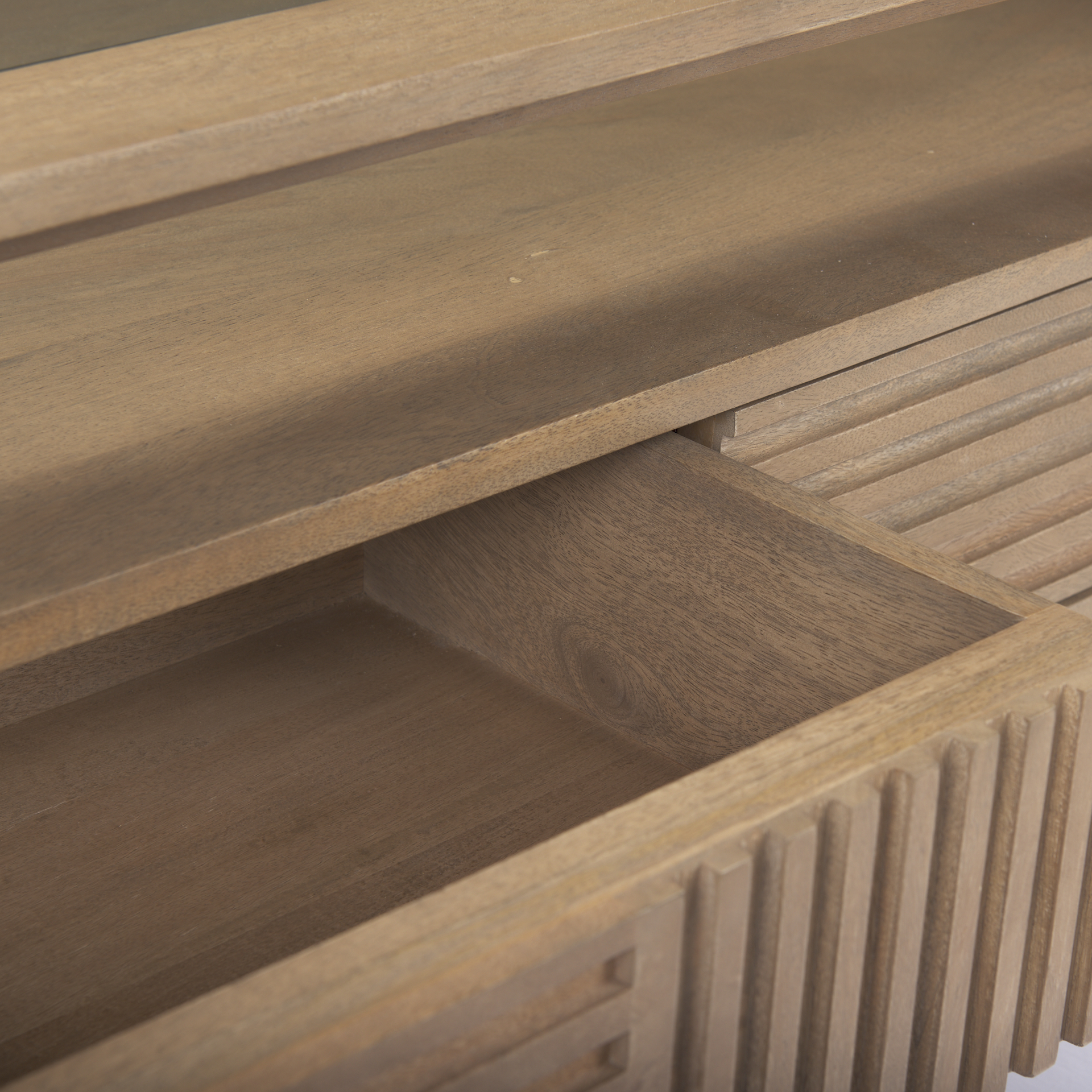 sable 38.0l x 27.0w x 18.0h light brown wood coffee table