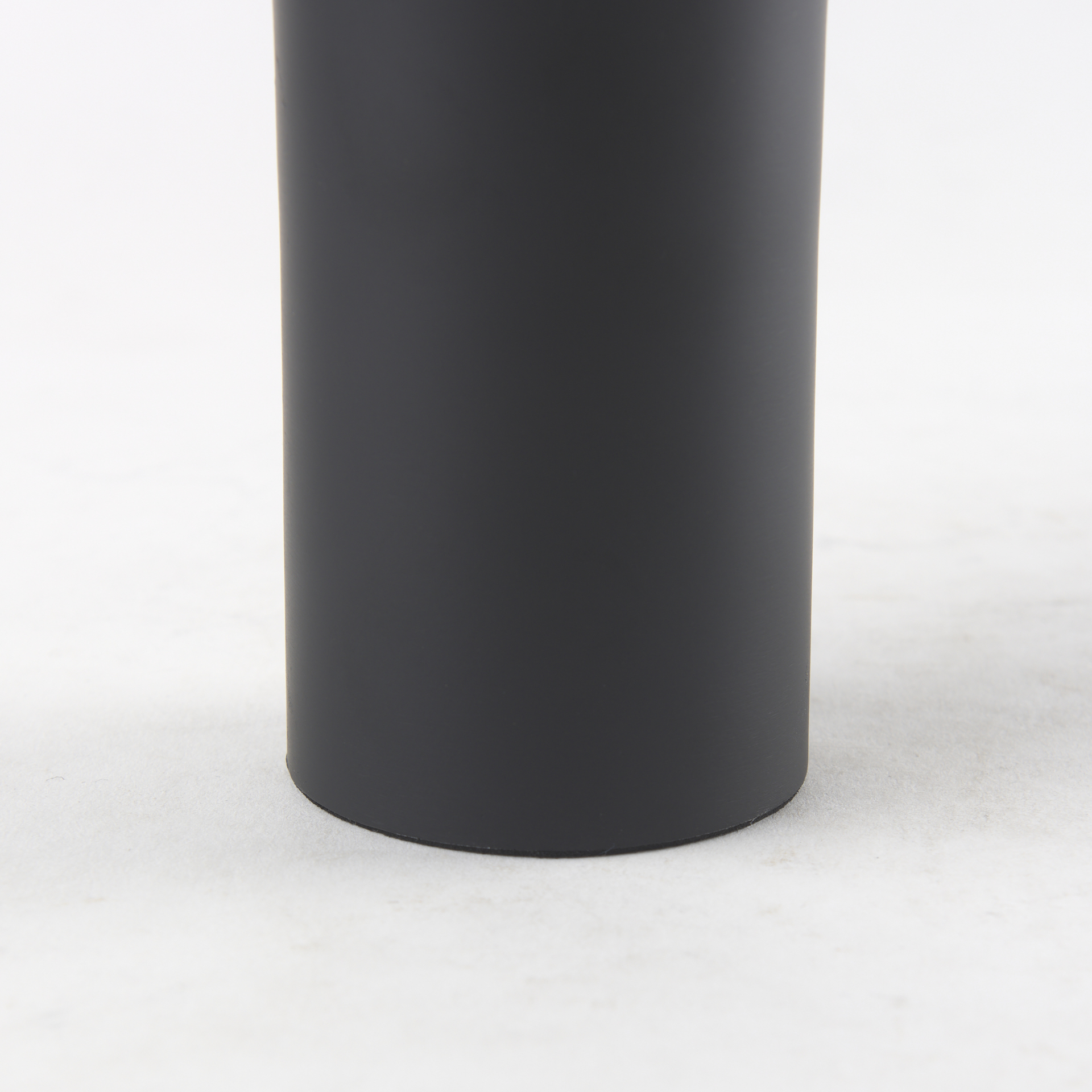 malta black large metal candle holder