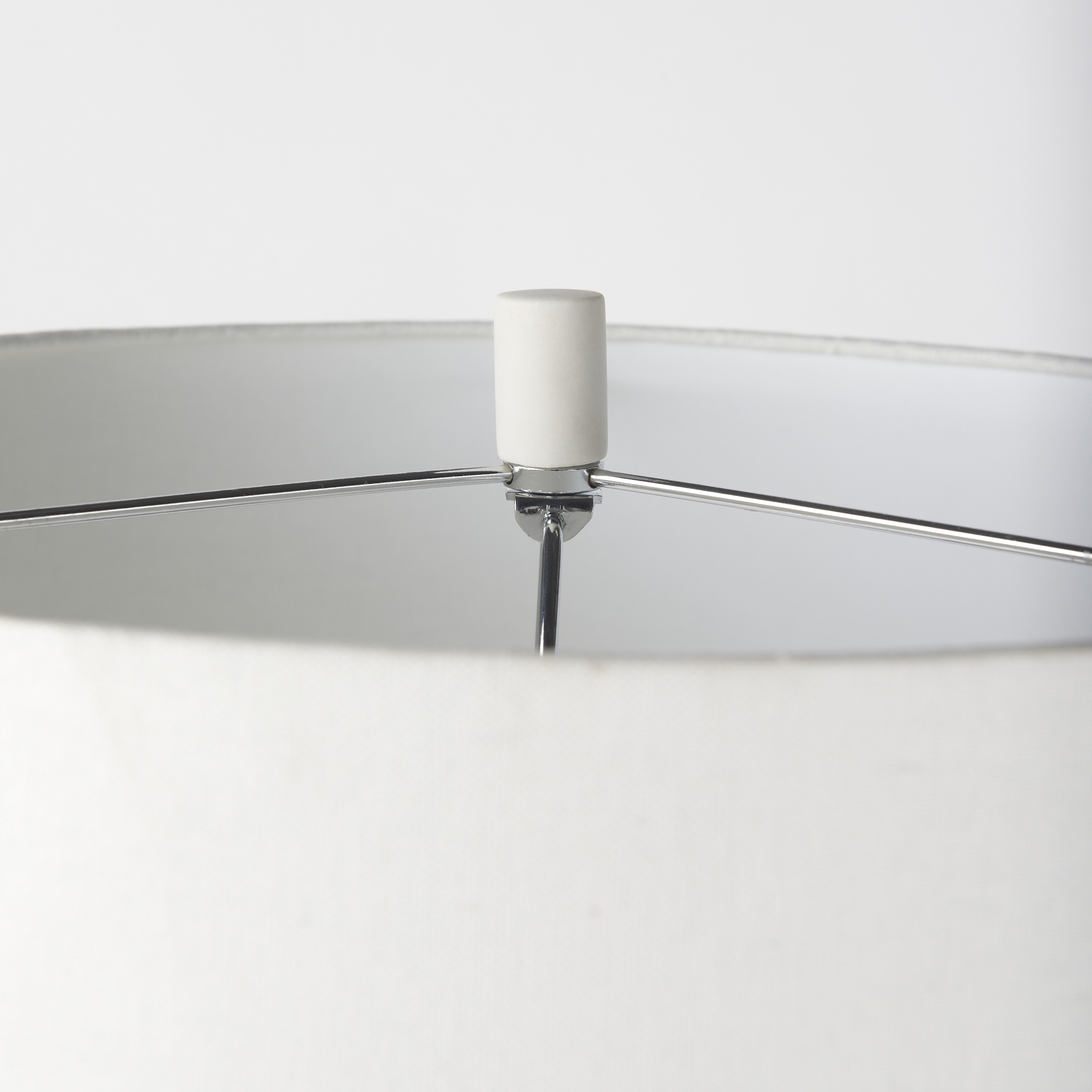 melanie 17.0l x 17.0w x 30.5h white shade w/white base table lamp