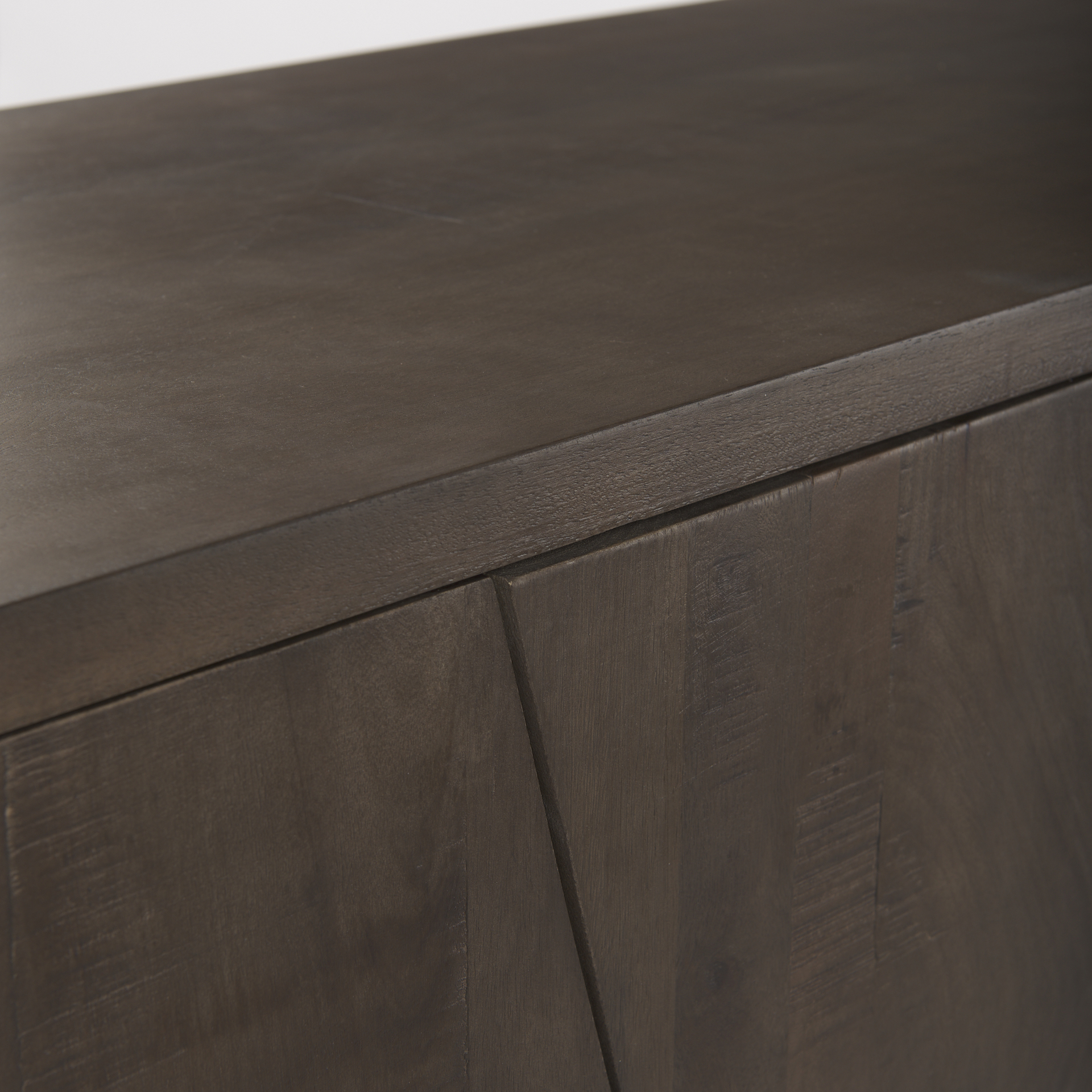 west 82.0l x 18.0w x 34.0h wooden angular sideboard