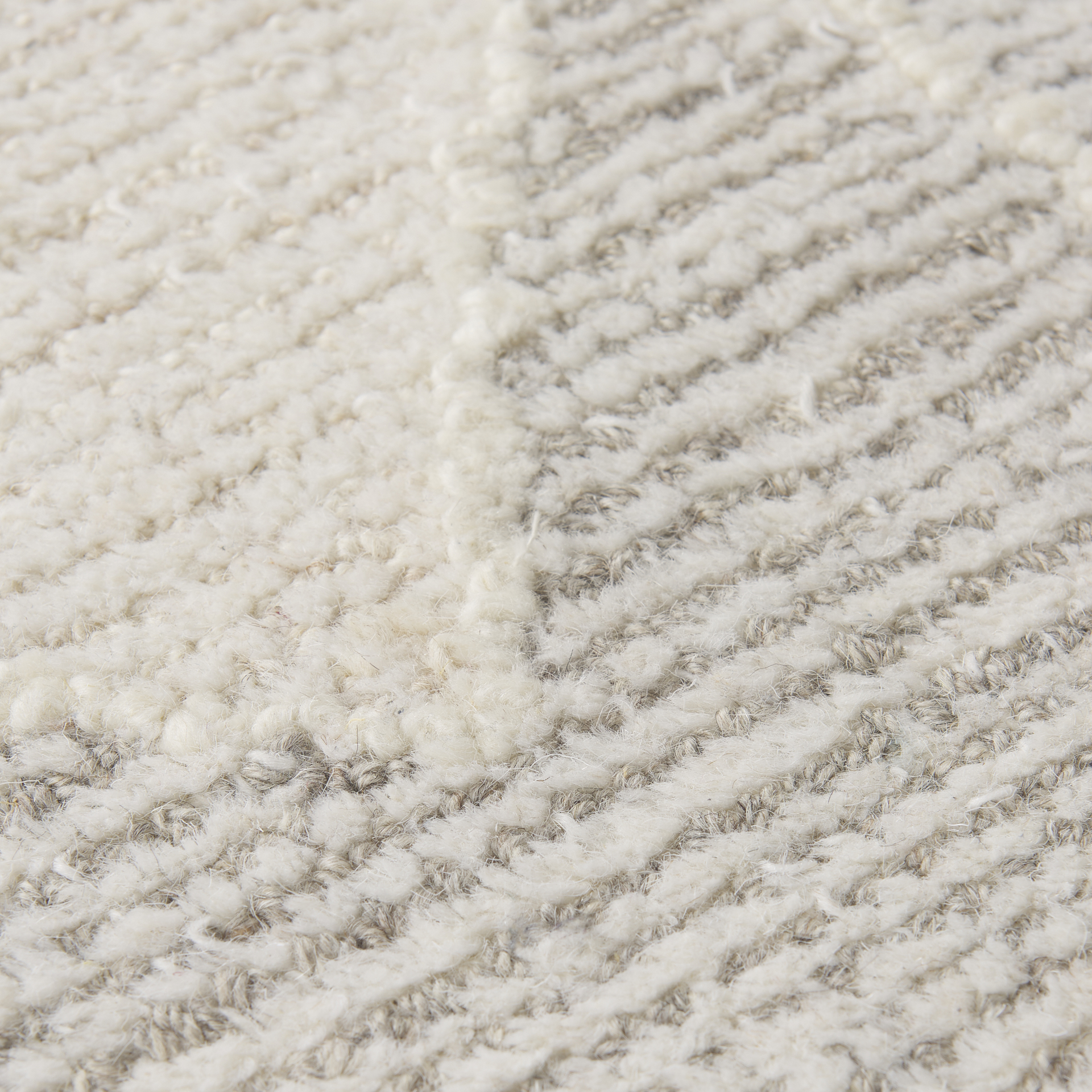 kolt 5x8 neutral geometric patterned wool area rug