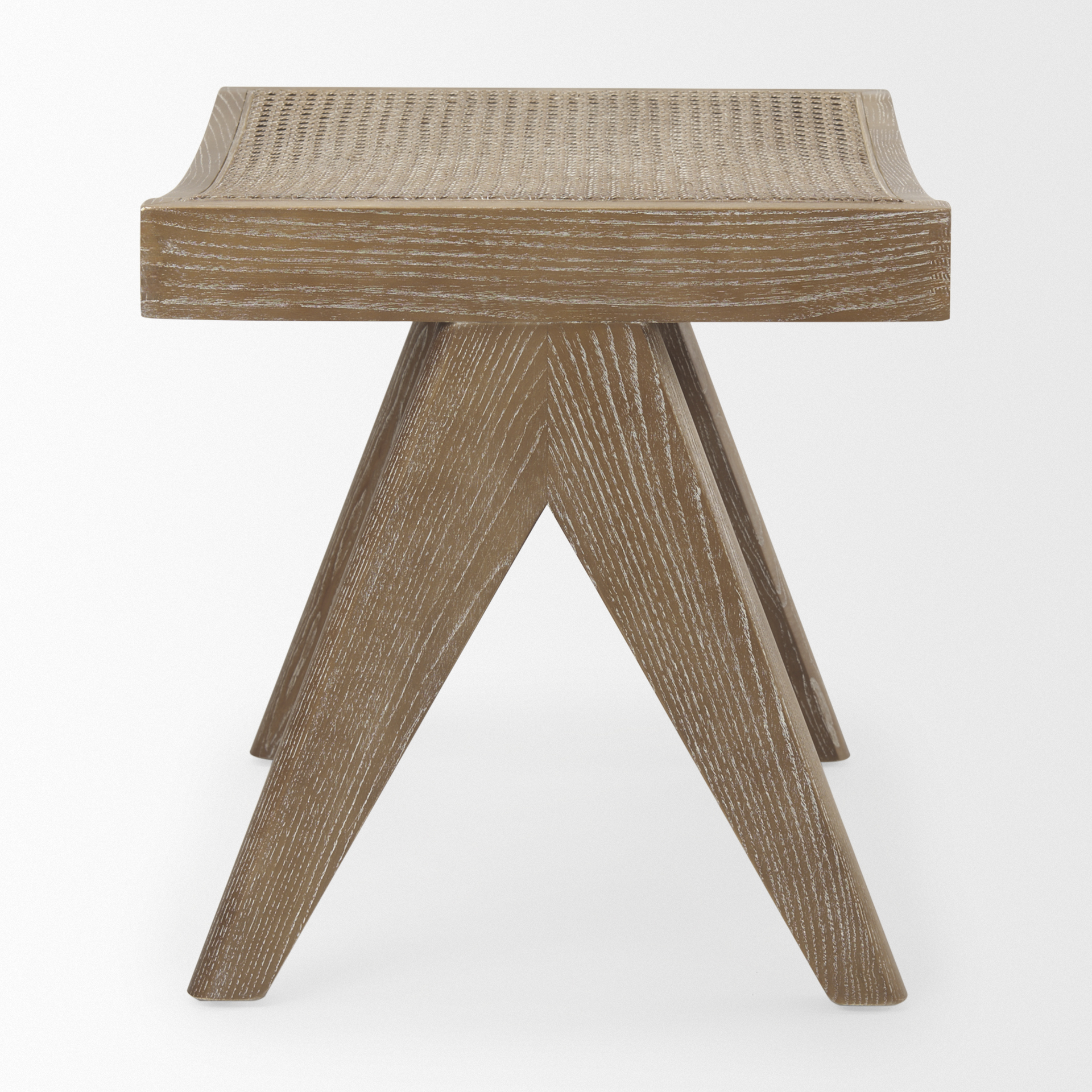 arvin 21.7l x 17.7w x 18.1h medium brown wooden stool