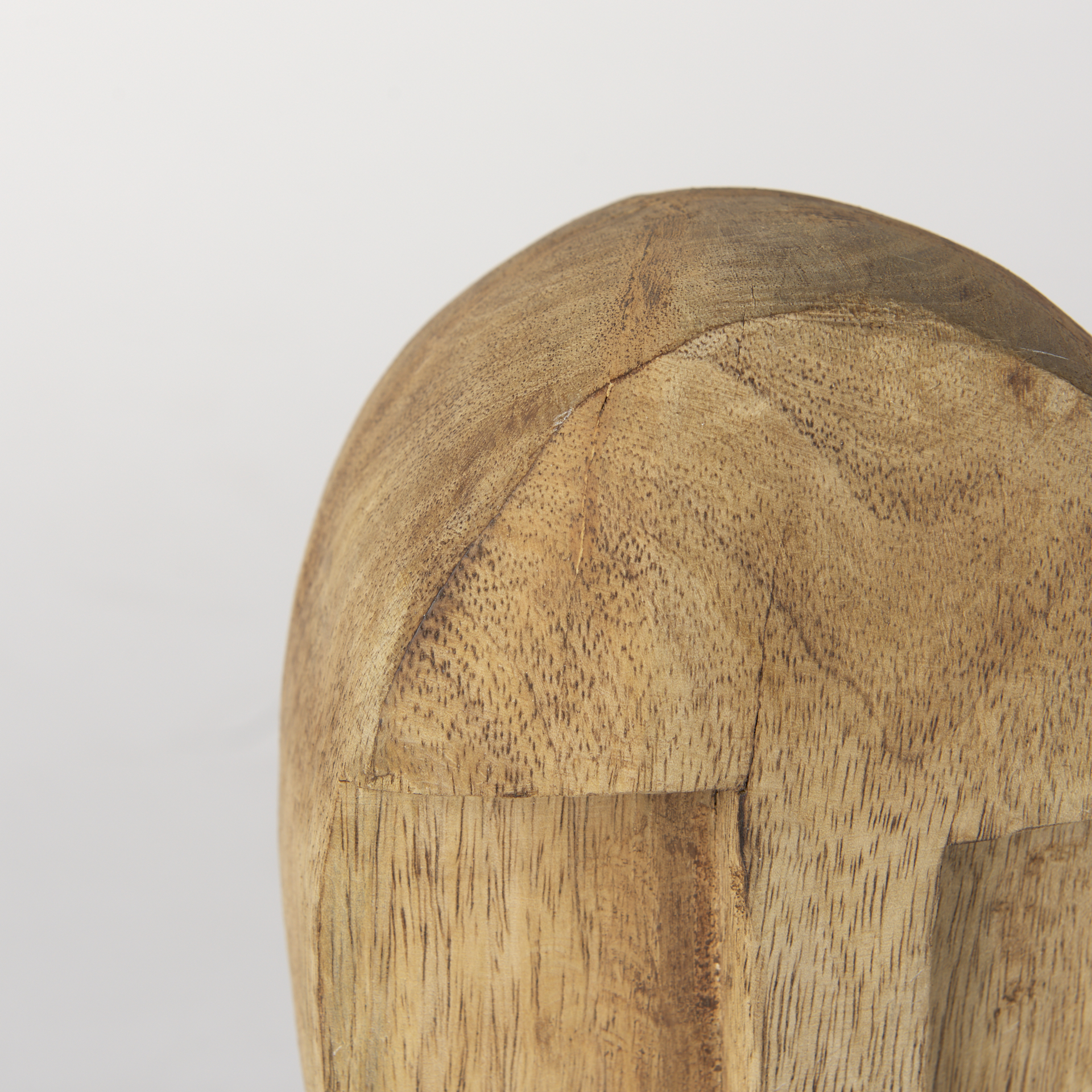 ivan medium wooden head sculpture