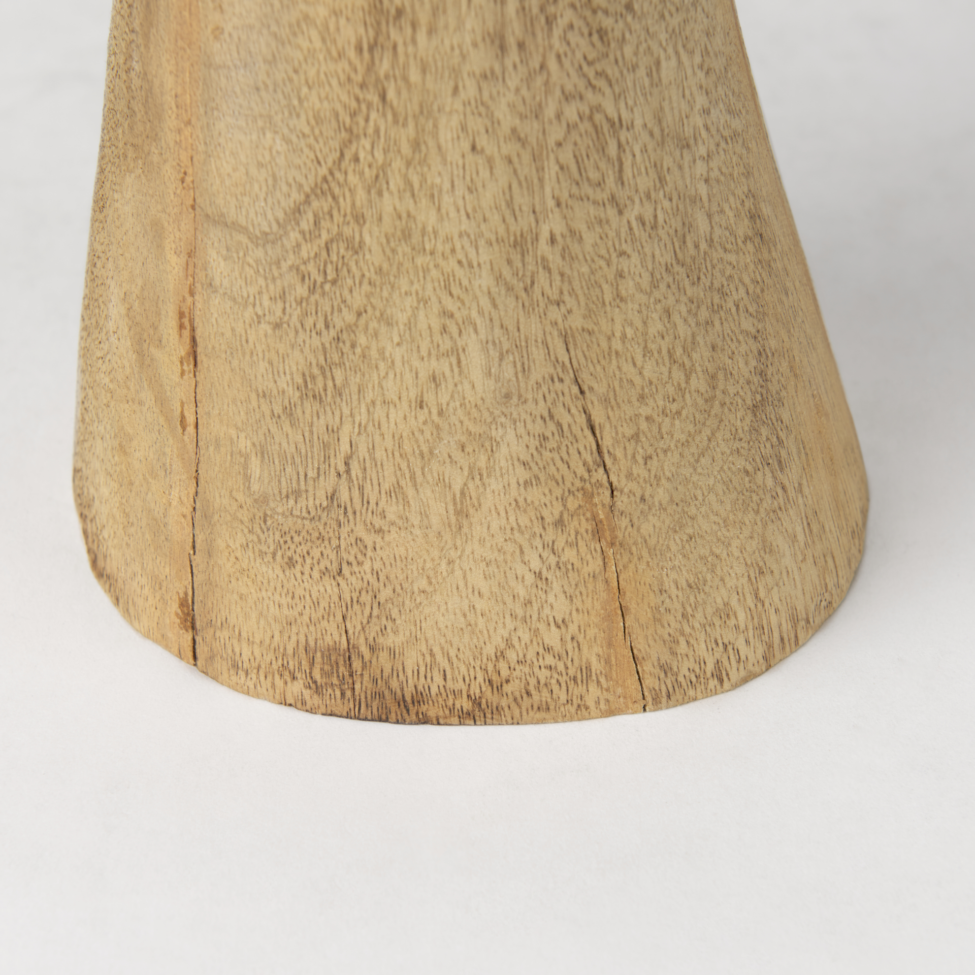 ivan large wooden head sculpture