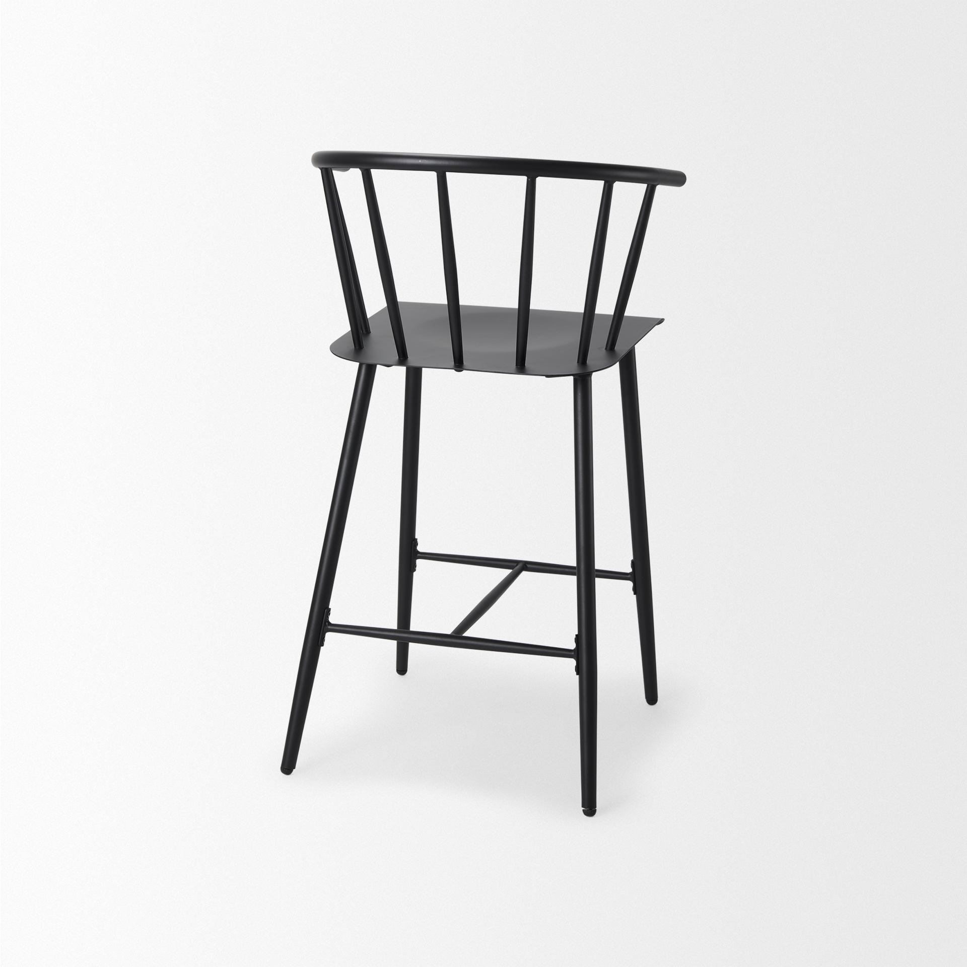 colin black metal counter stool