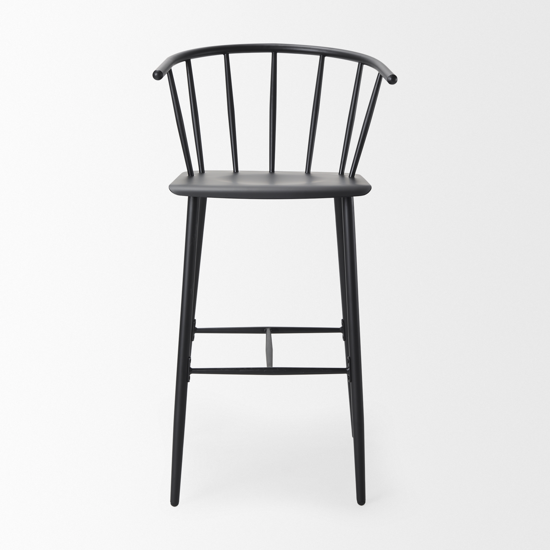 colin black metal bar stool