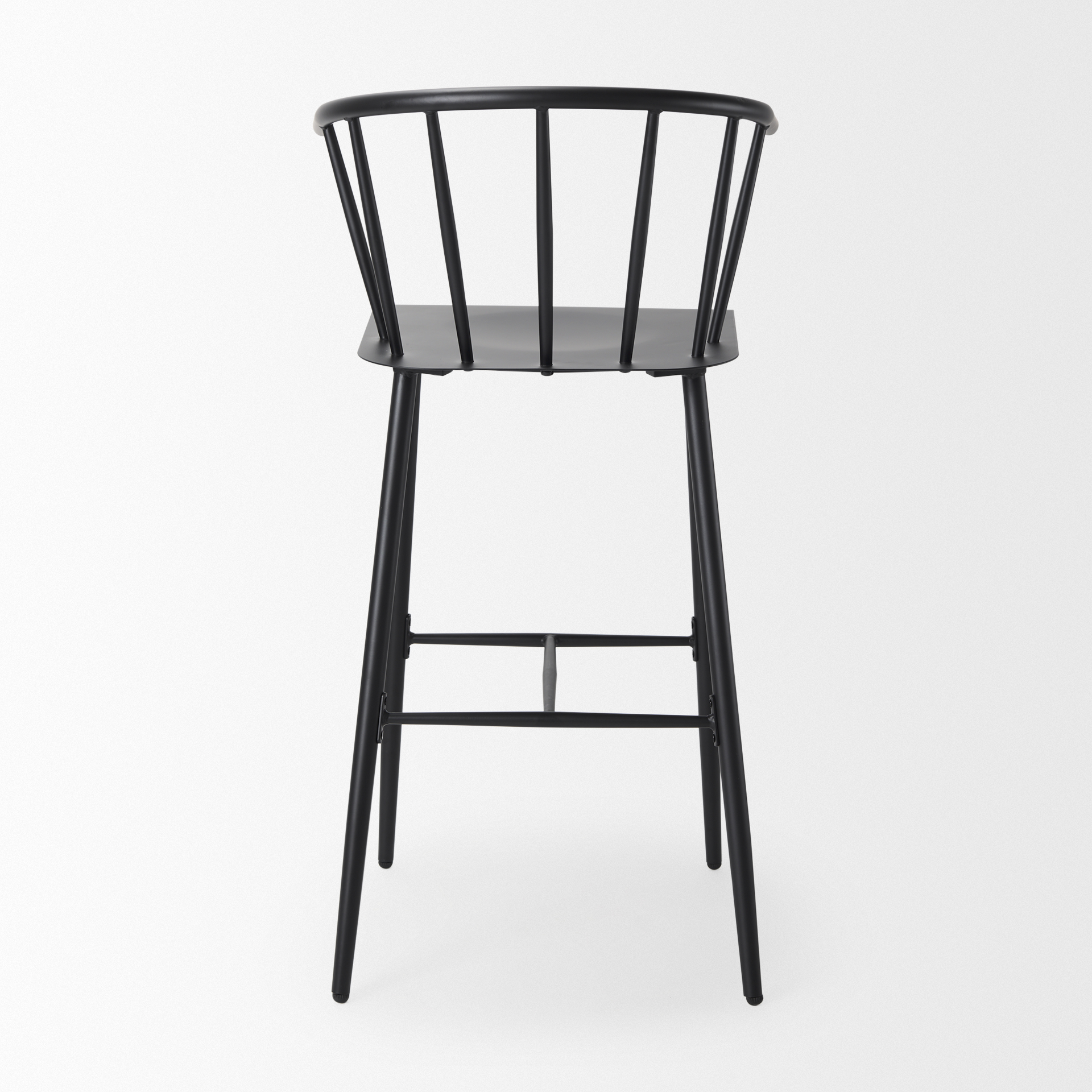 colin black metal bar stool