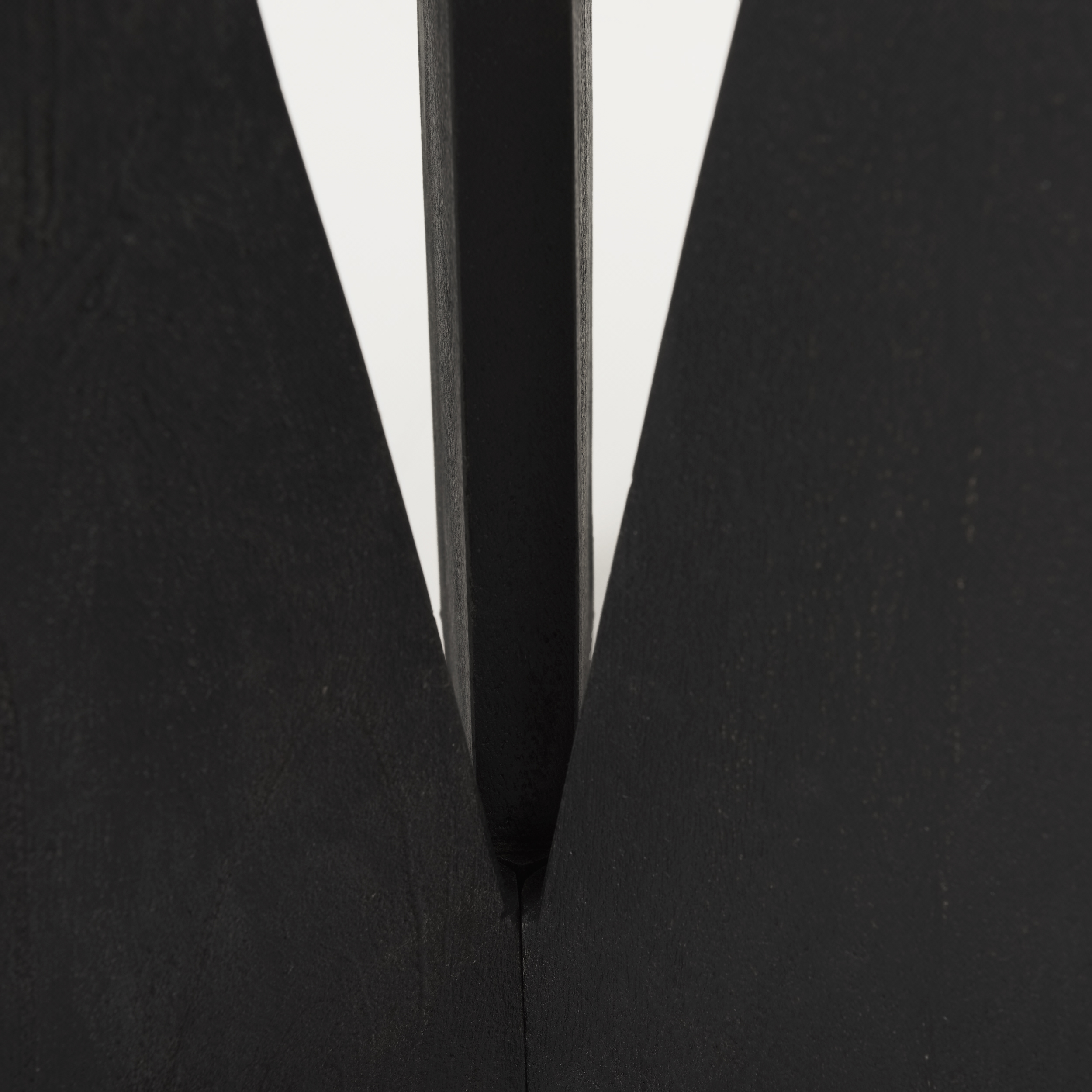 mattius black wood accent table