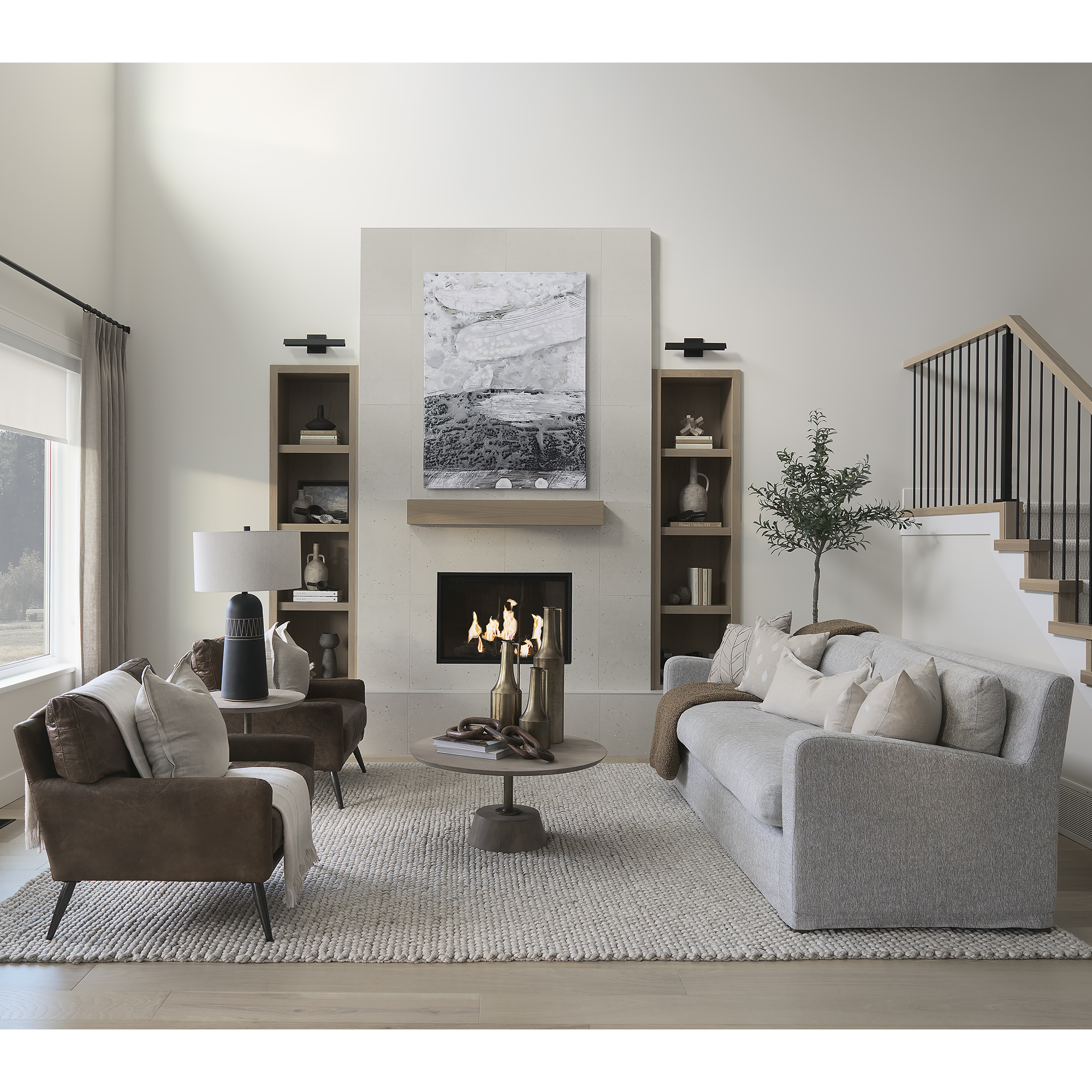 denly ii 92.5 x 38.25 x 34.5 frost gray slipcover three seater sofa