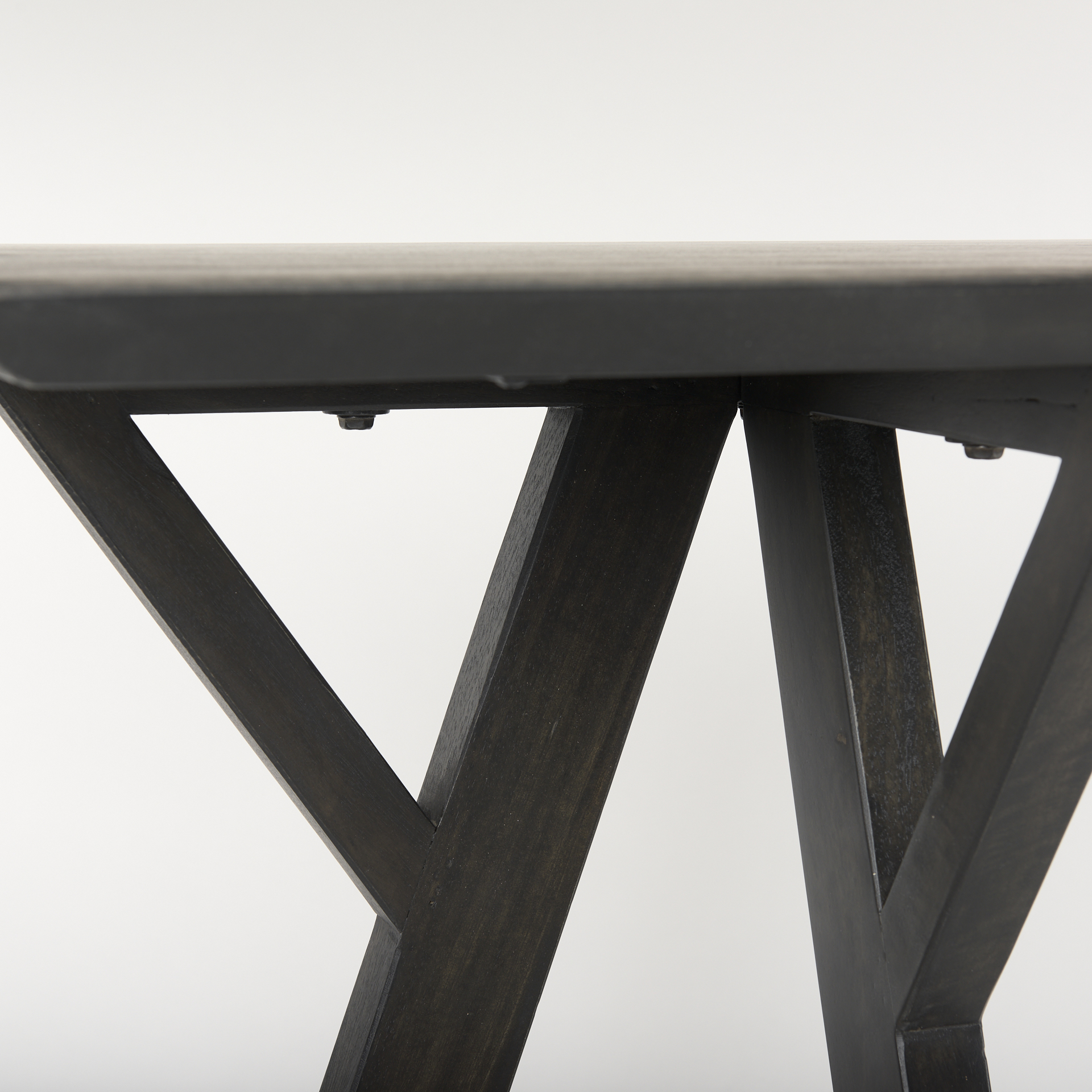 jennings 54.0l x 16.0w x 29.5h dark brown wood console table