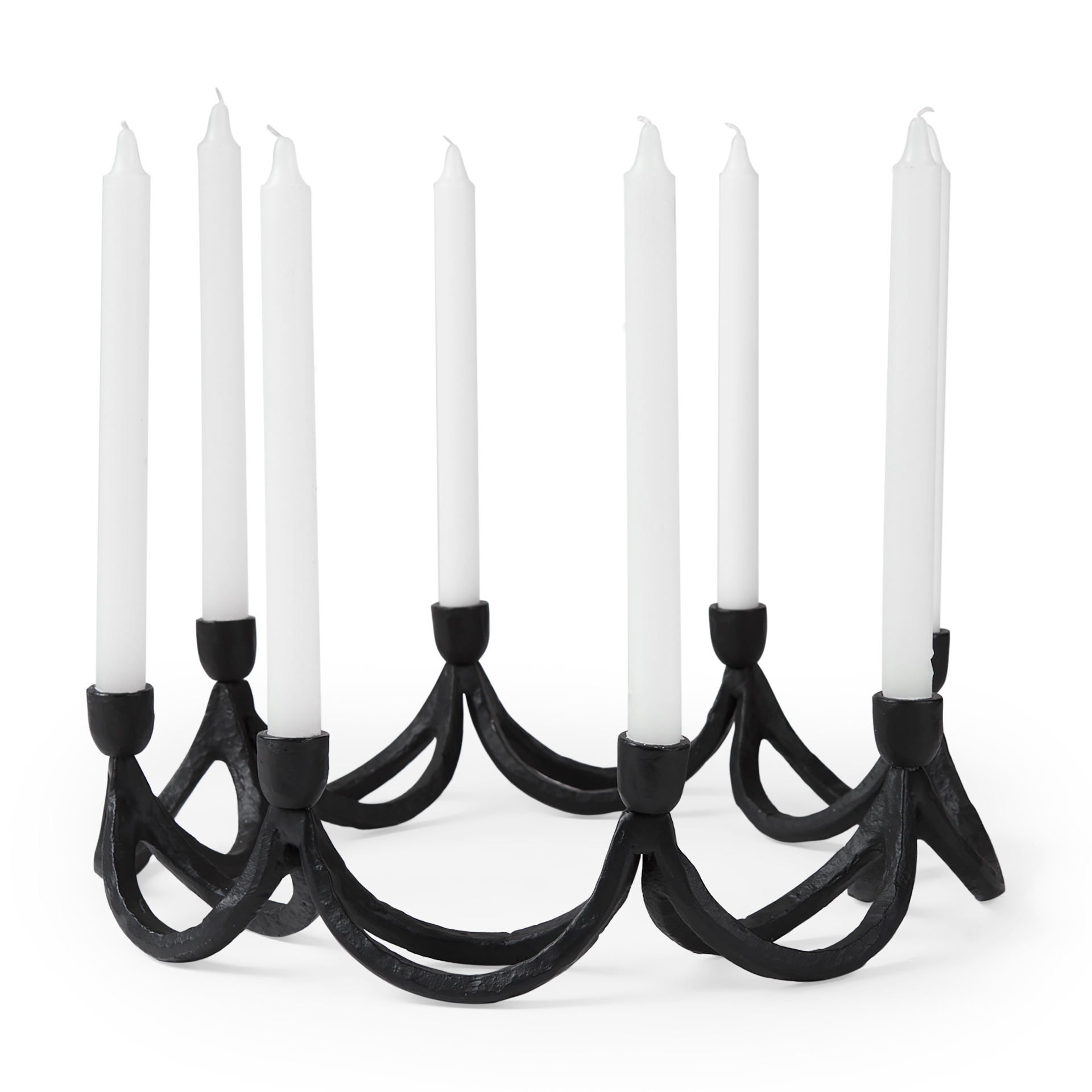 seraph round candle holder