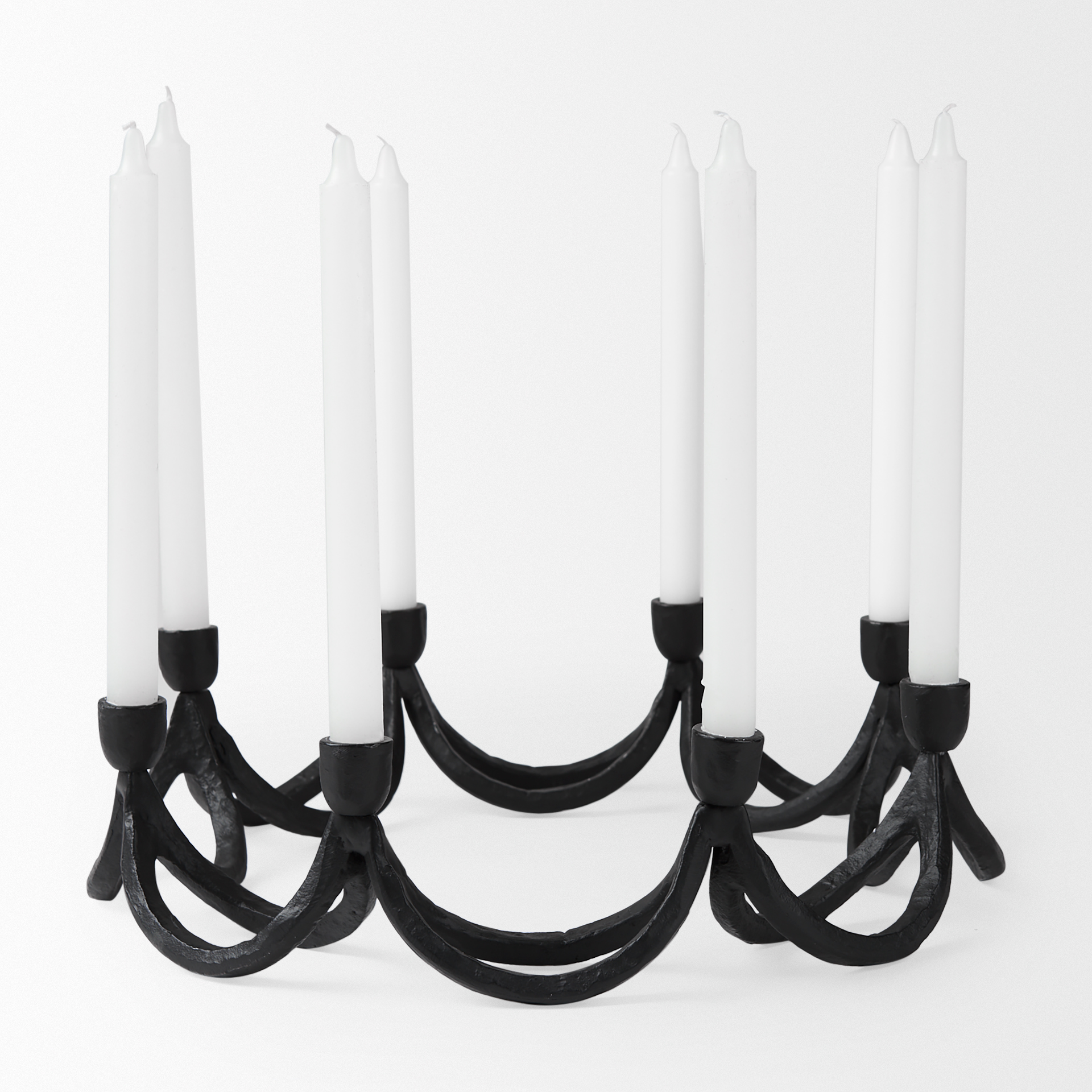 seraph round candle holder