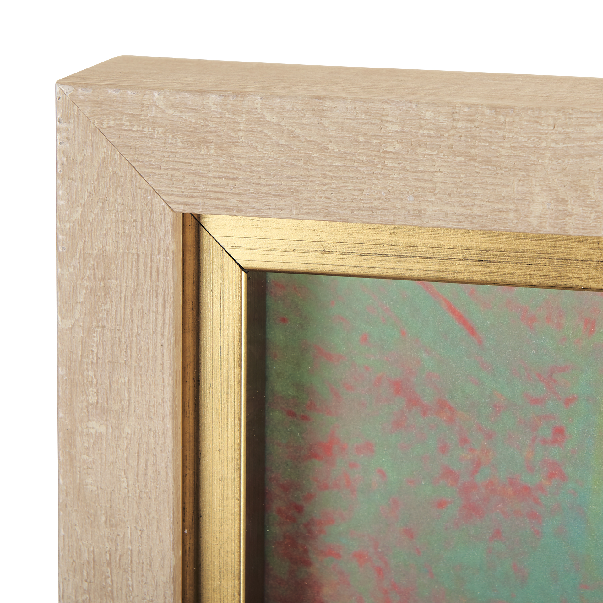 pop birds - flit by mercana studio a hand embelished textured framed art print matted under glass
