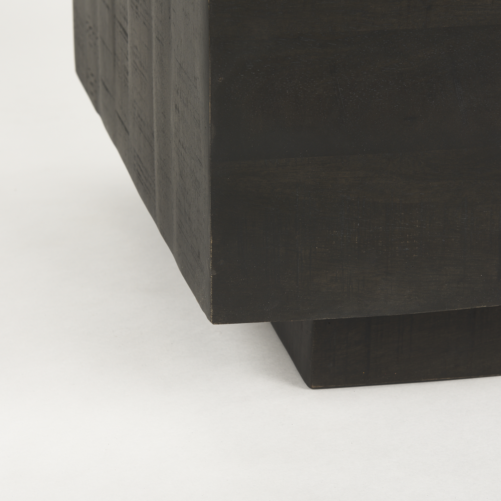 hayden dark brown wood rectangular coffee table