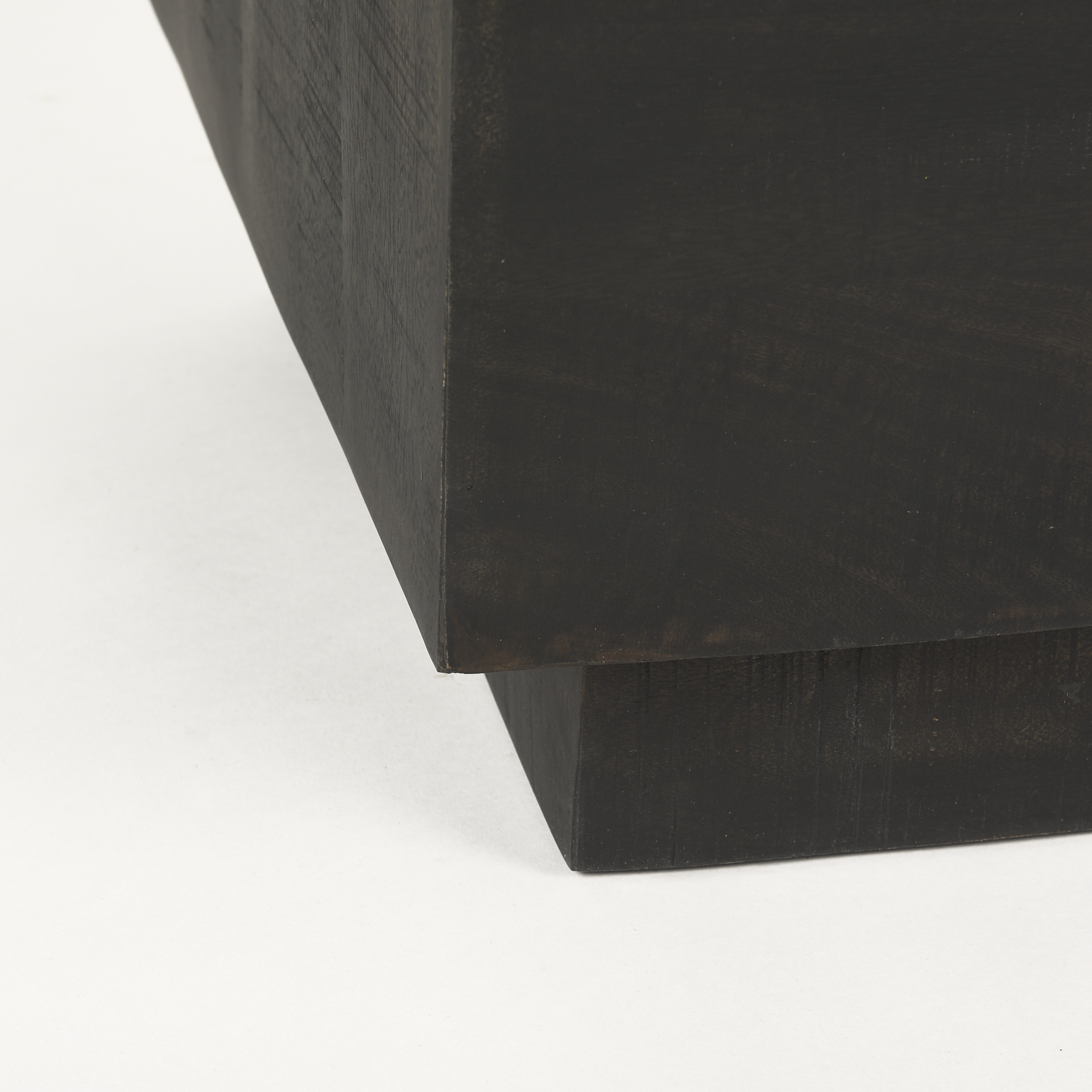 hayden dark brown wood end/side table