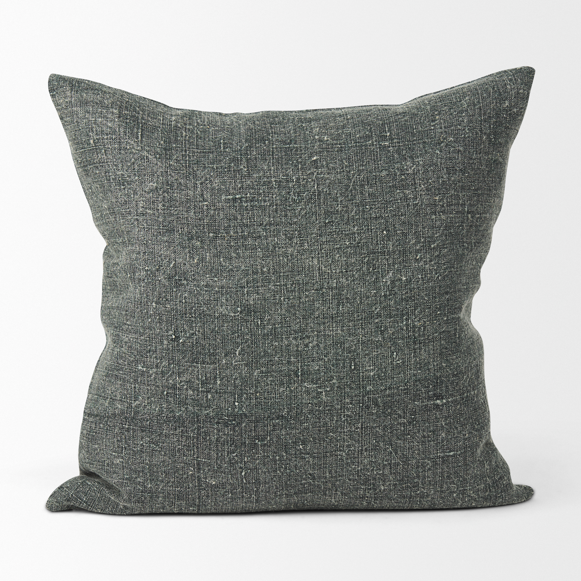 jack green linen square decorative pillow cover