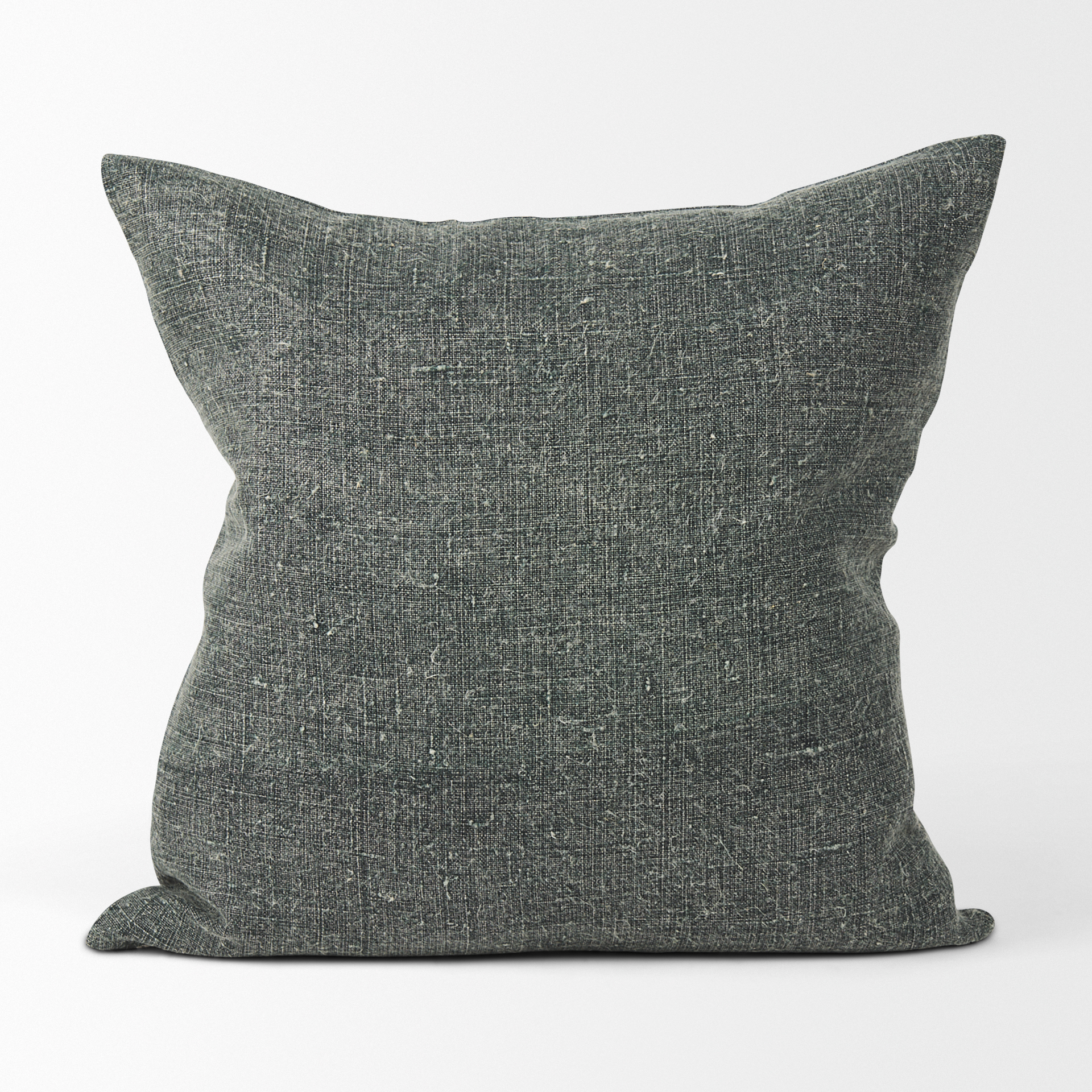 jack green linen square decorative pillow cover