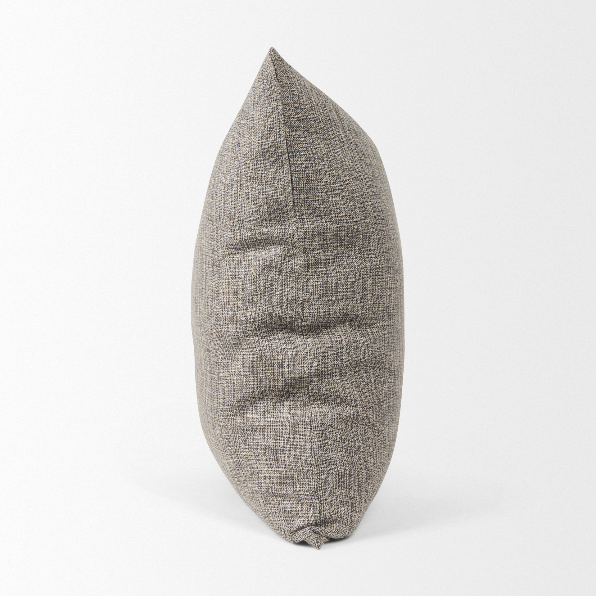 jacklyn grey linen square decorative pillow cover